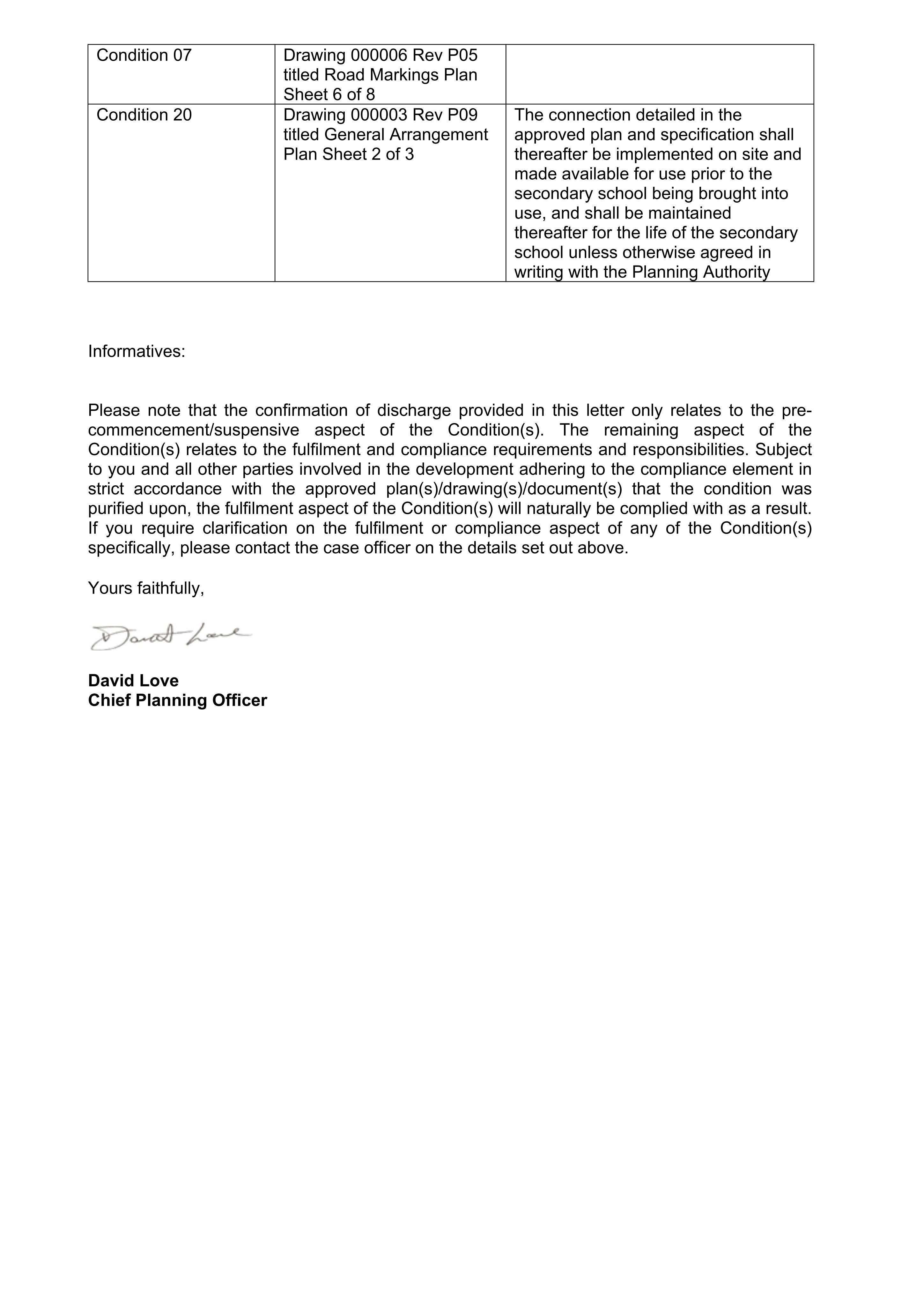Planning document