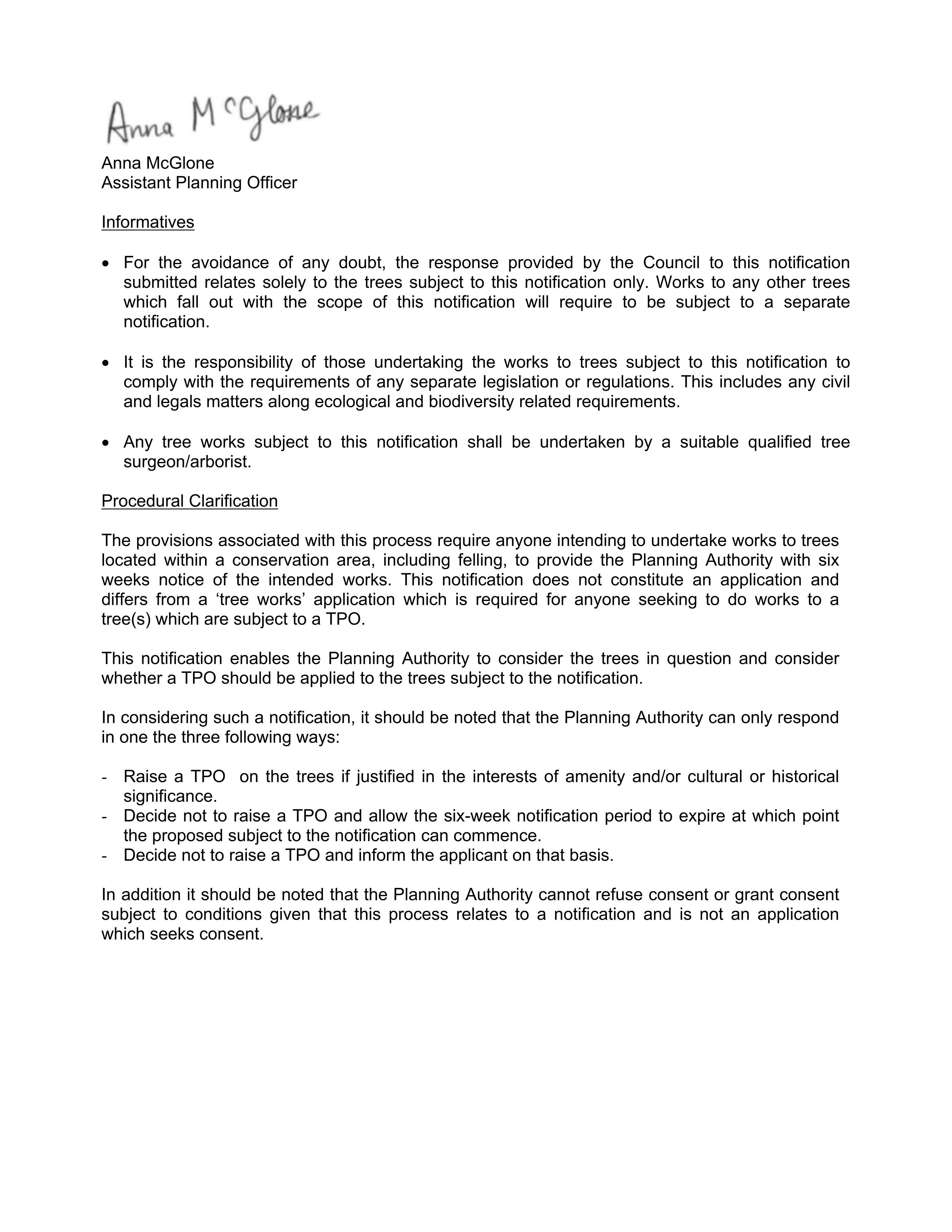Planning document