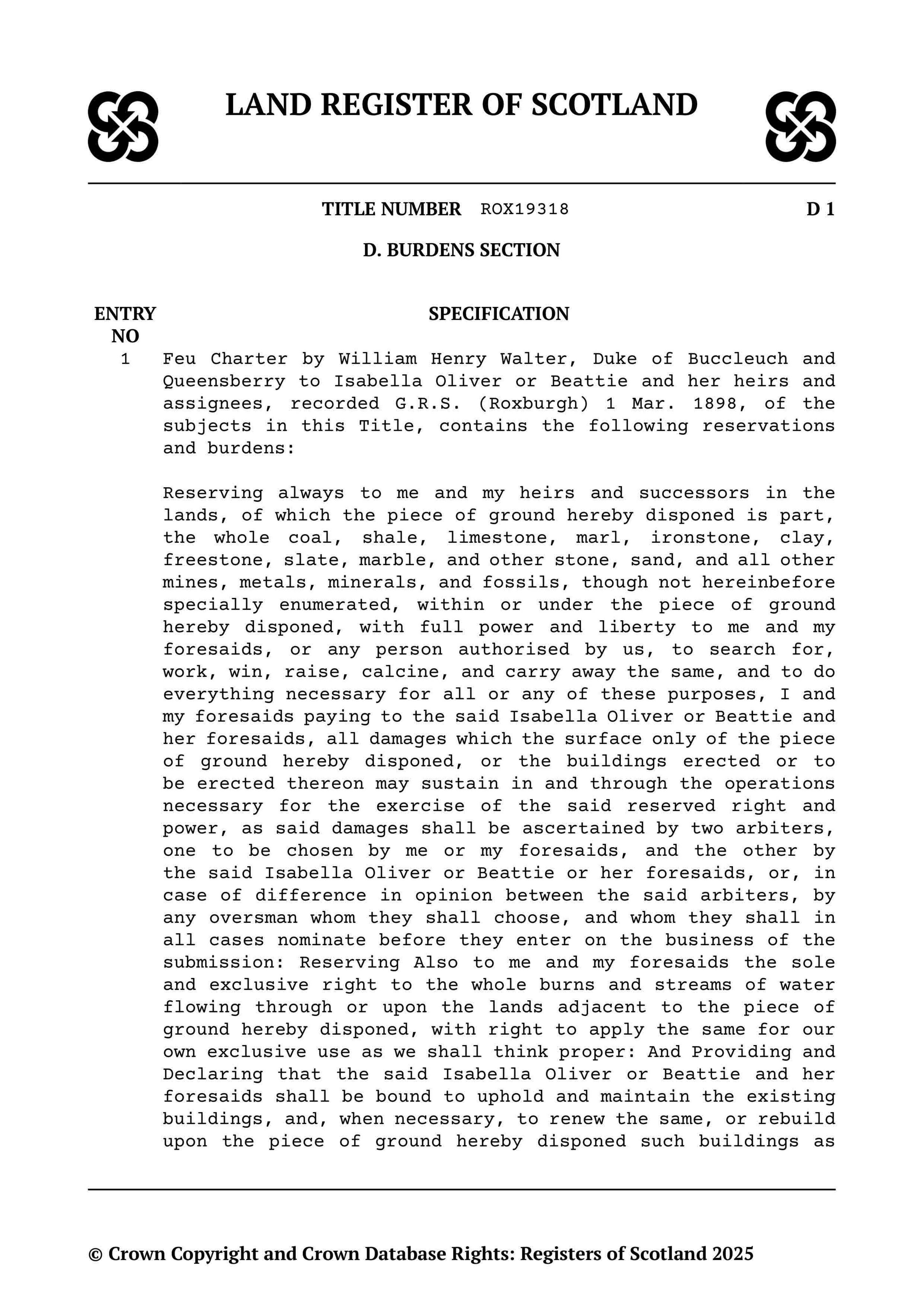 Planning document