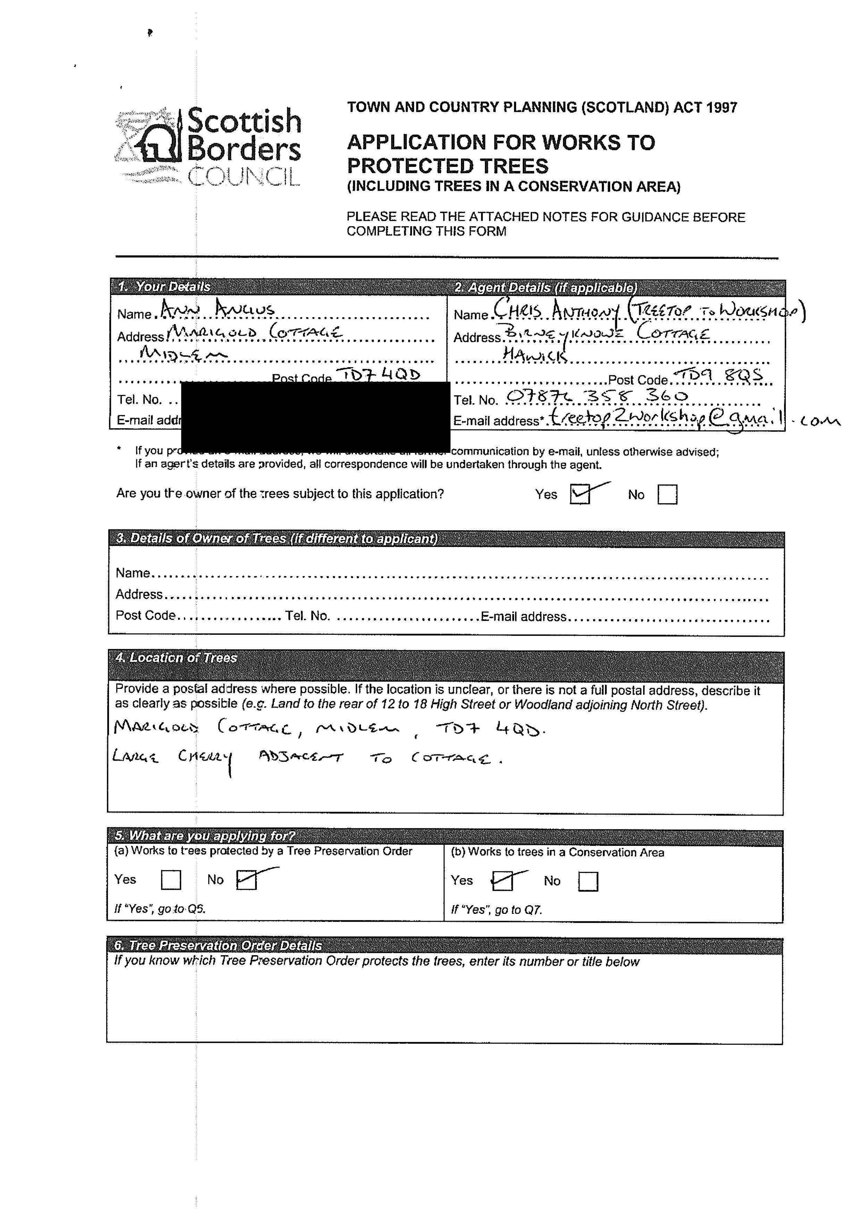 Planning document