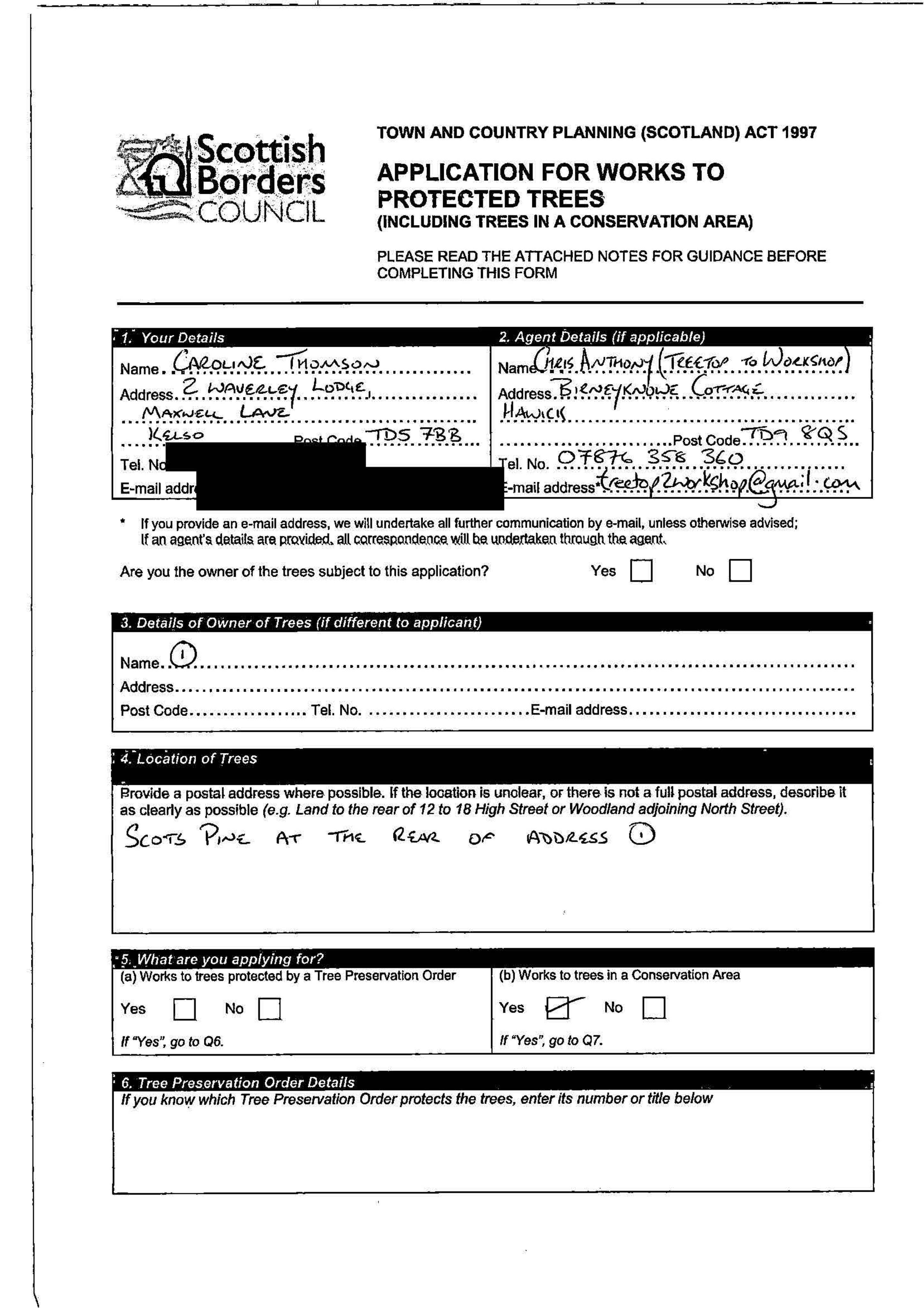 Planning document
