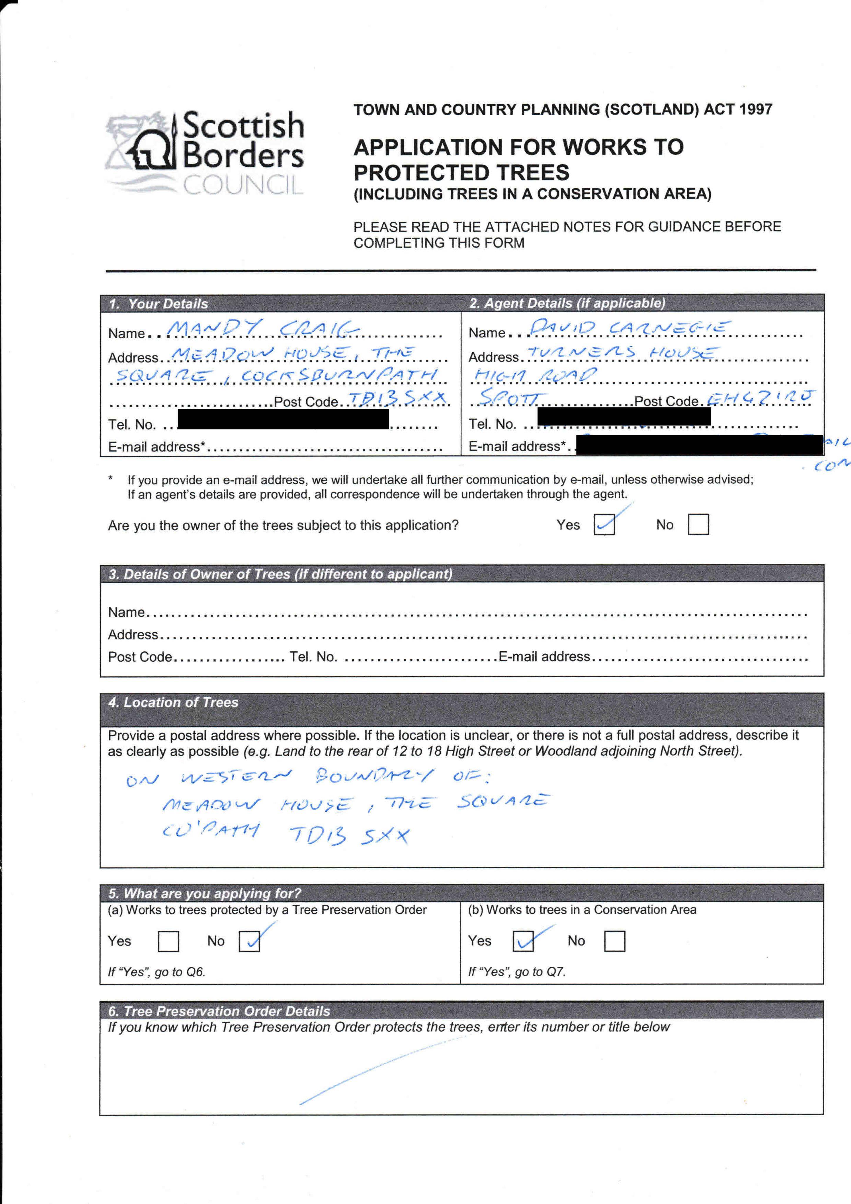 Planning document