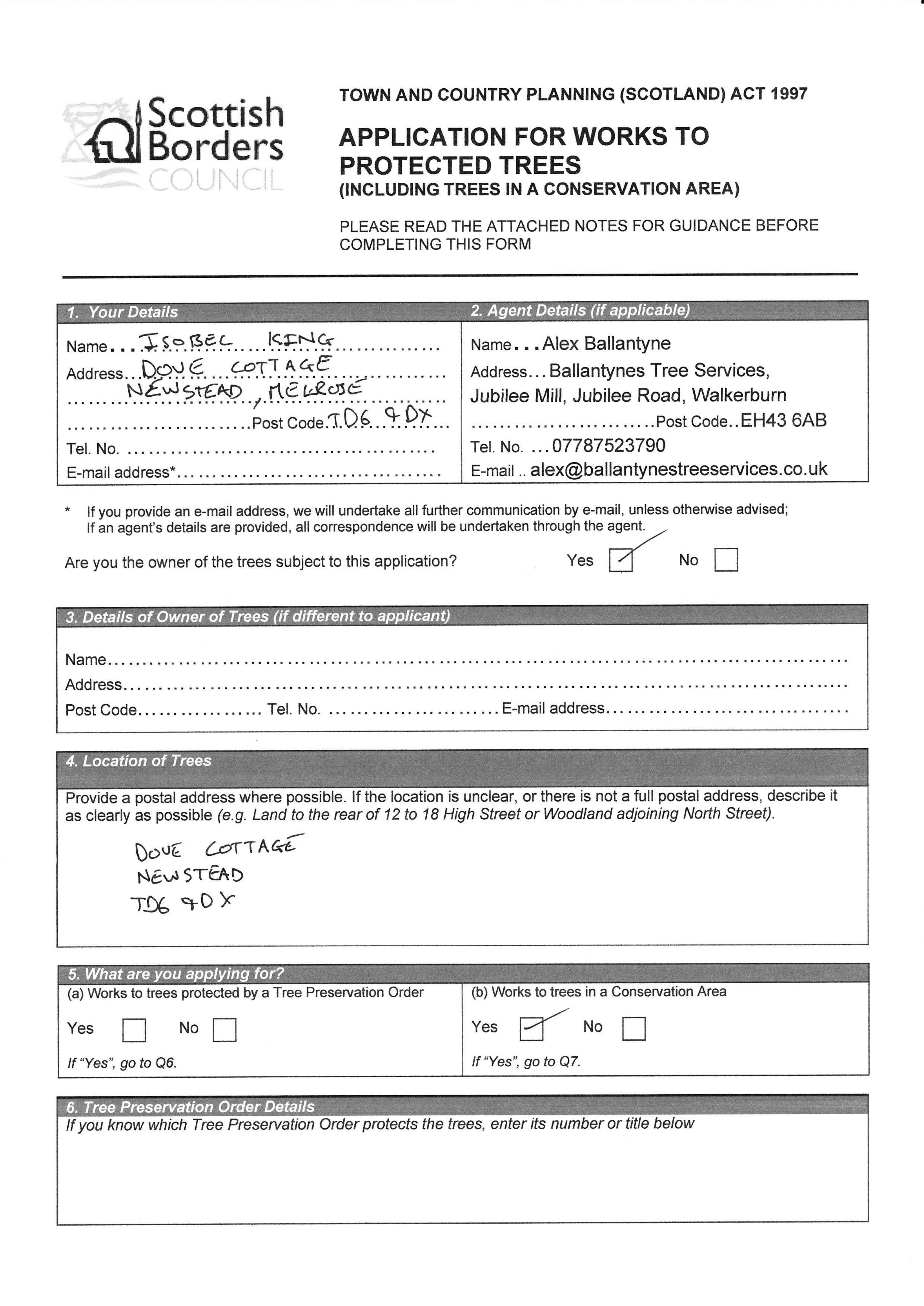 Planning document