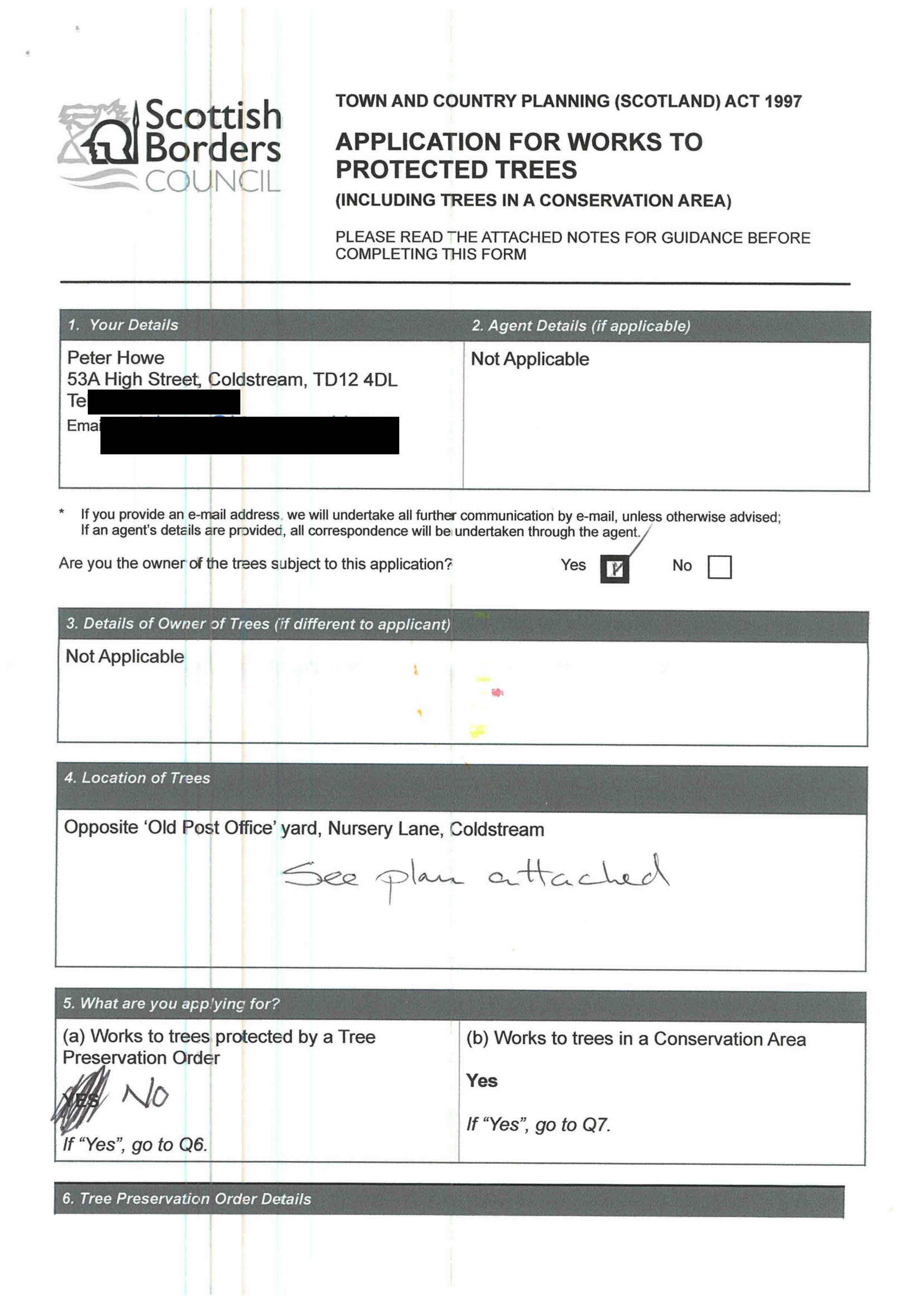 Planning document