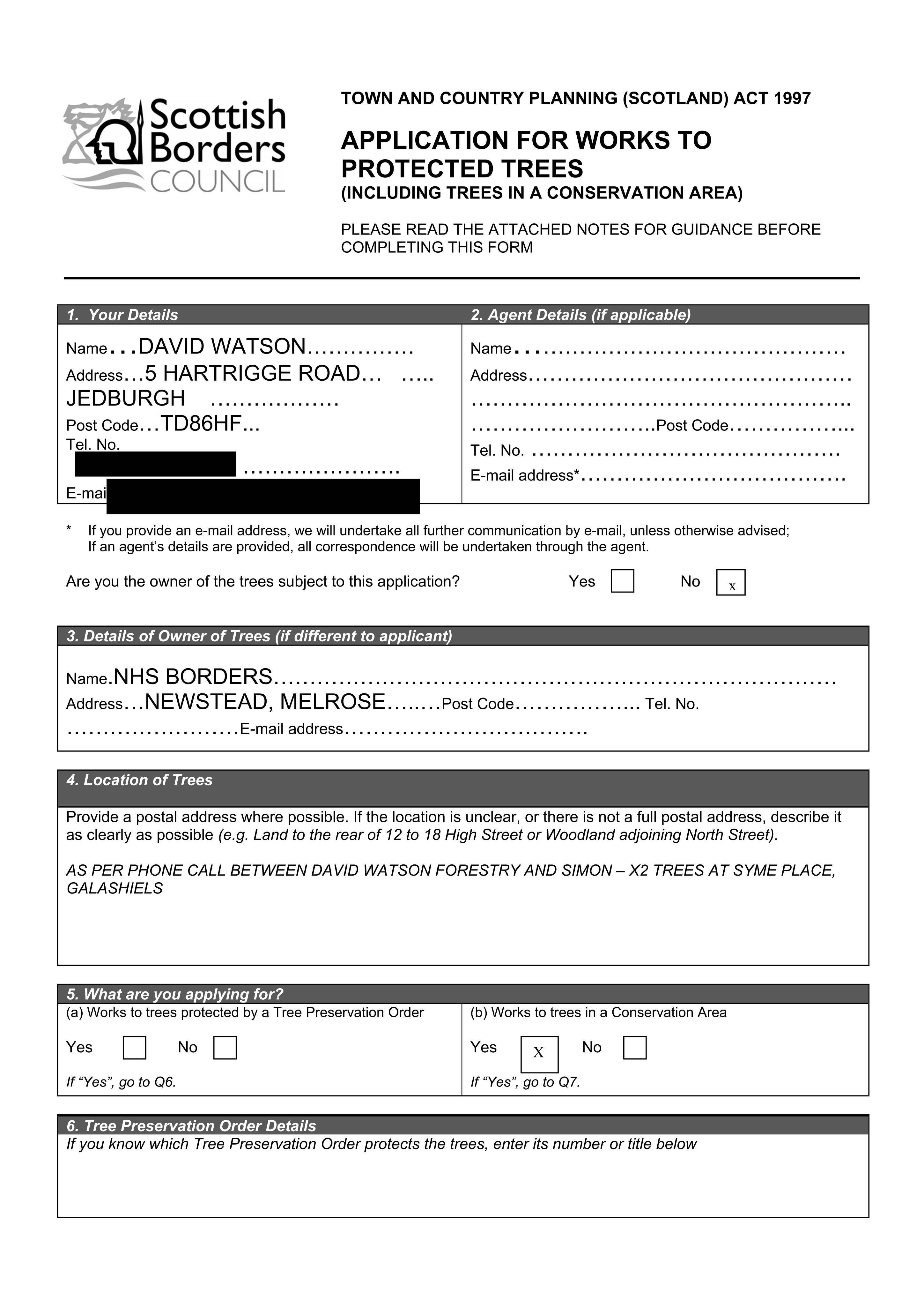 Planning document