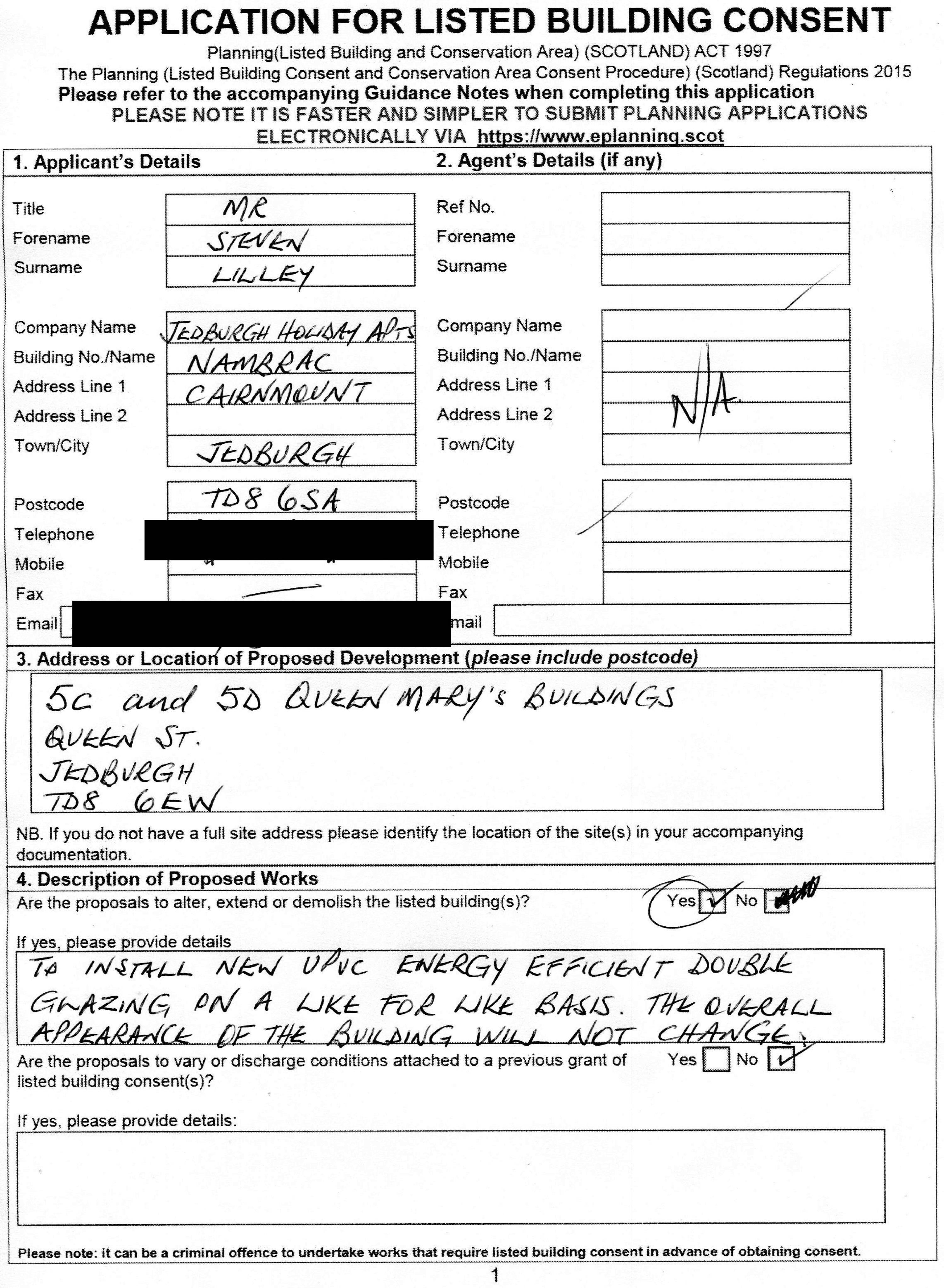 Planning document