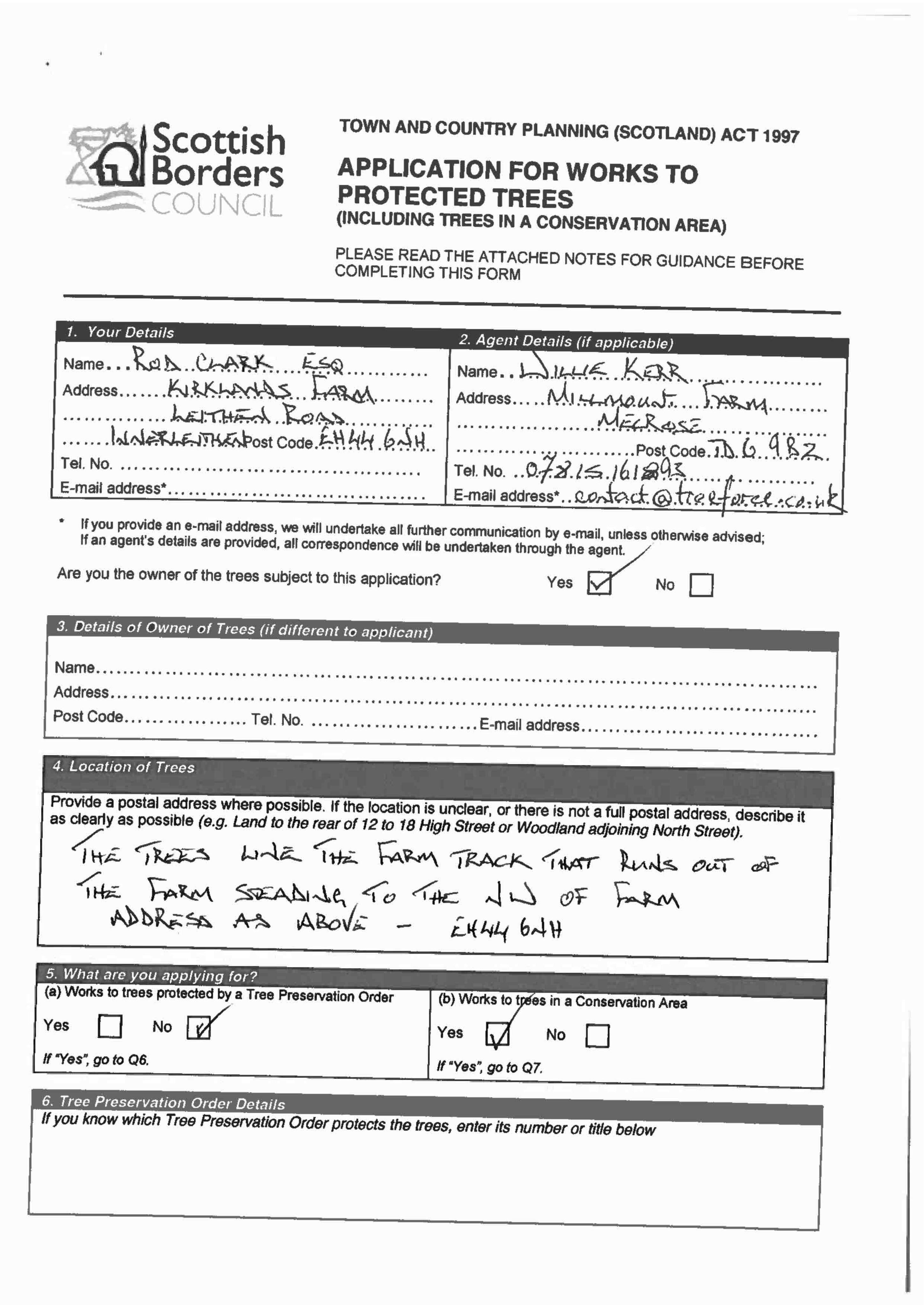 Planning document
