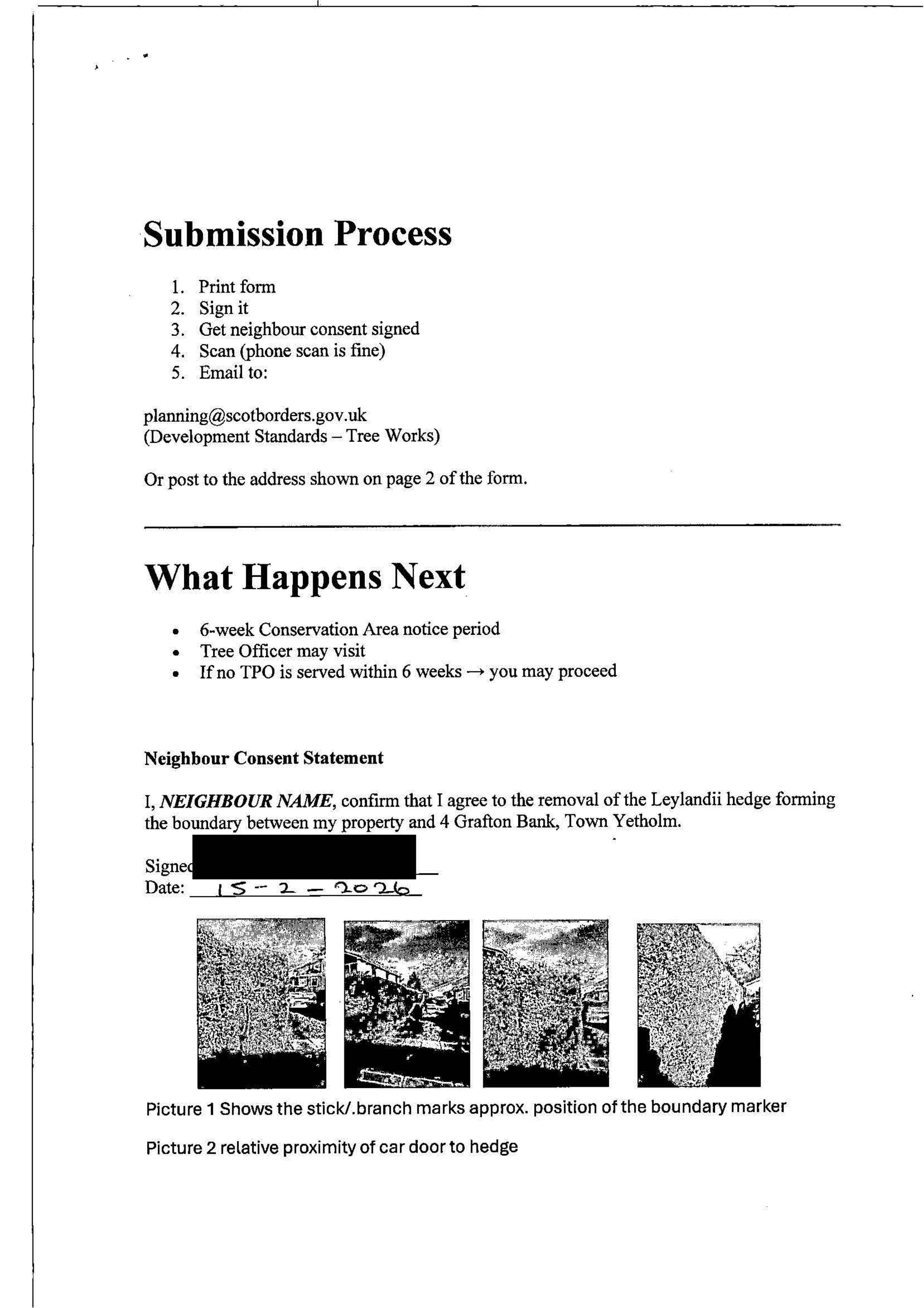 Planning document