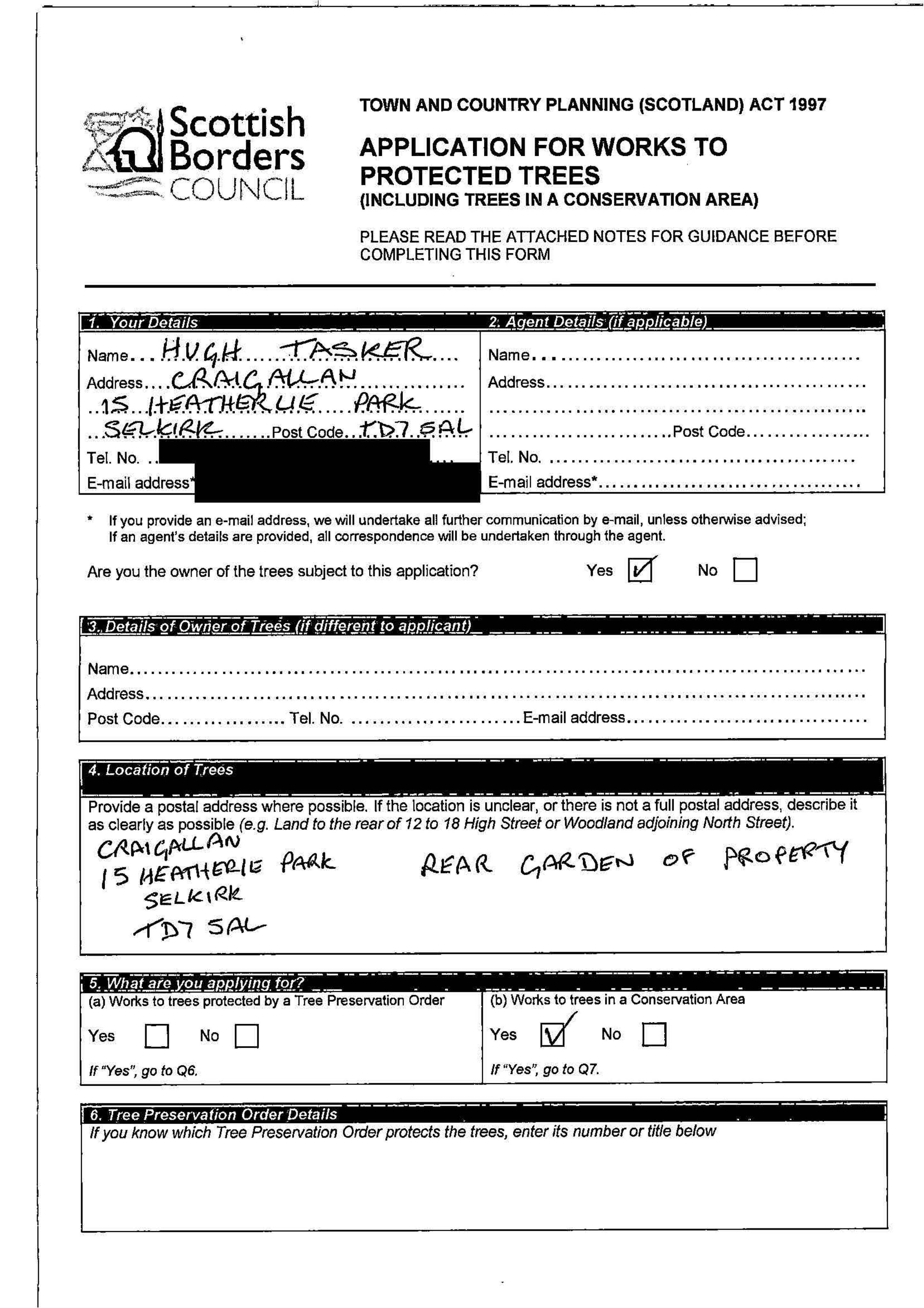 Planning document