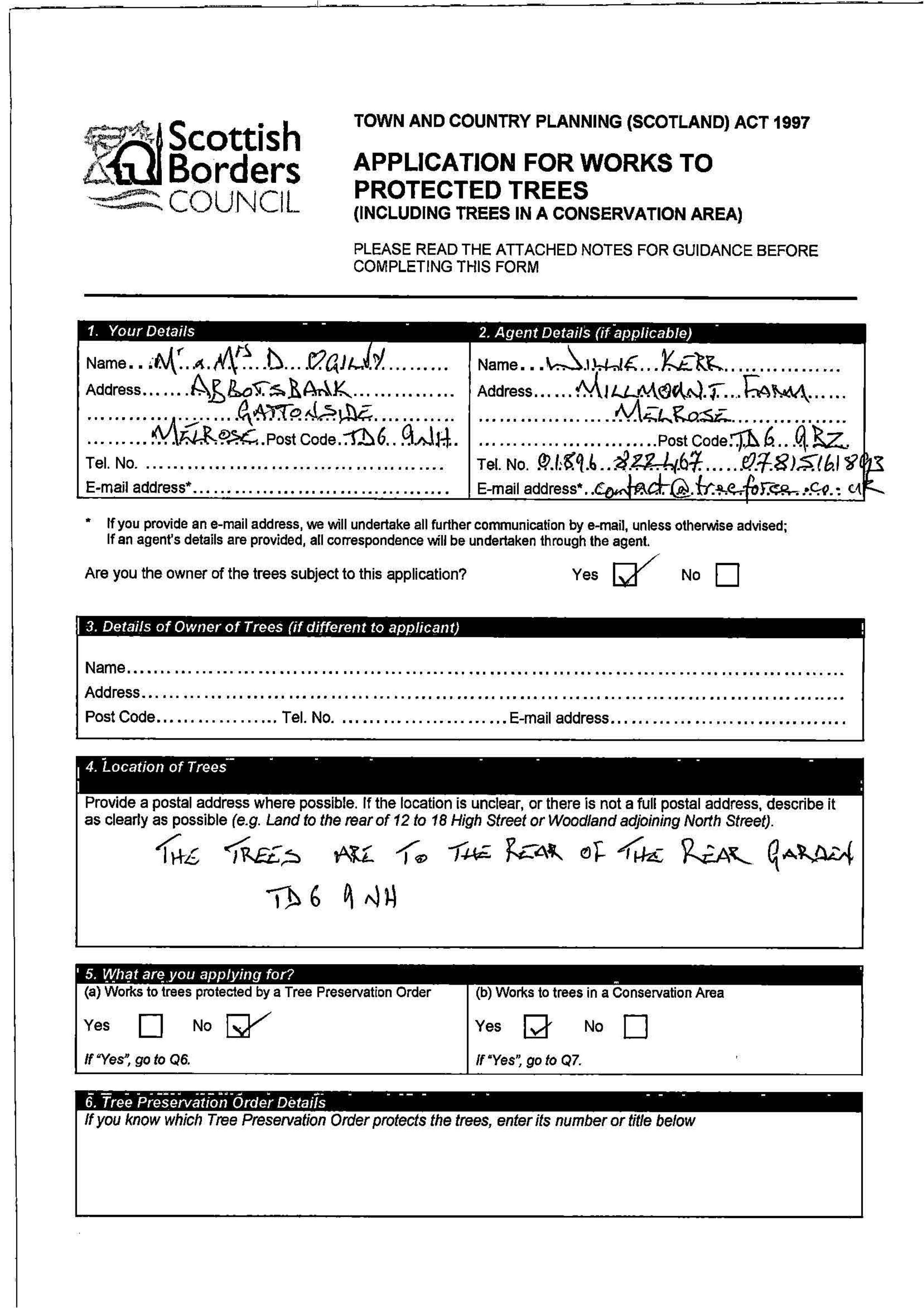 Planning document