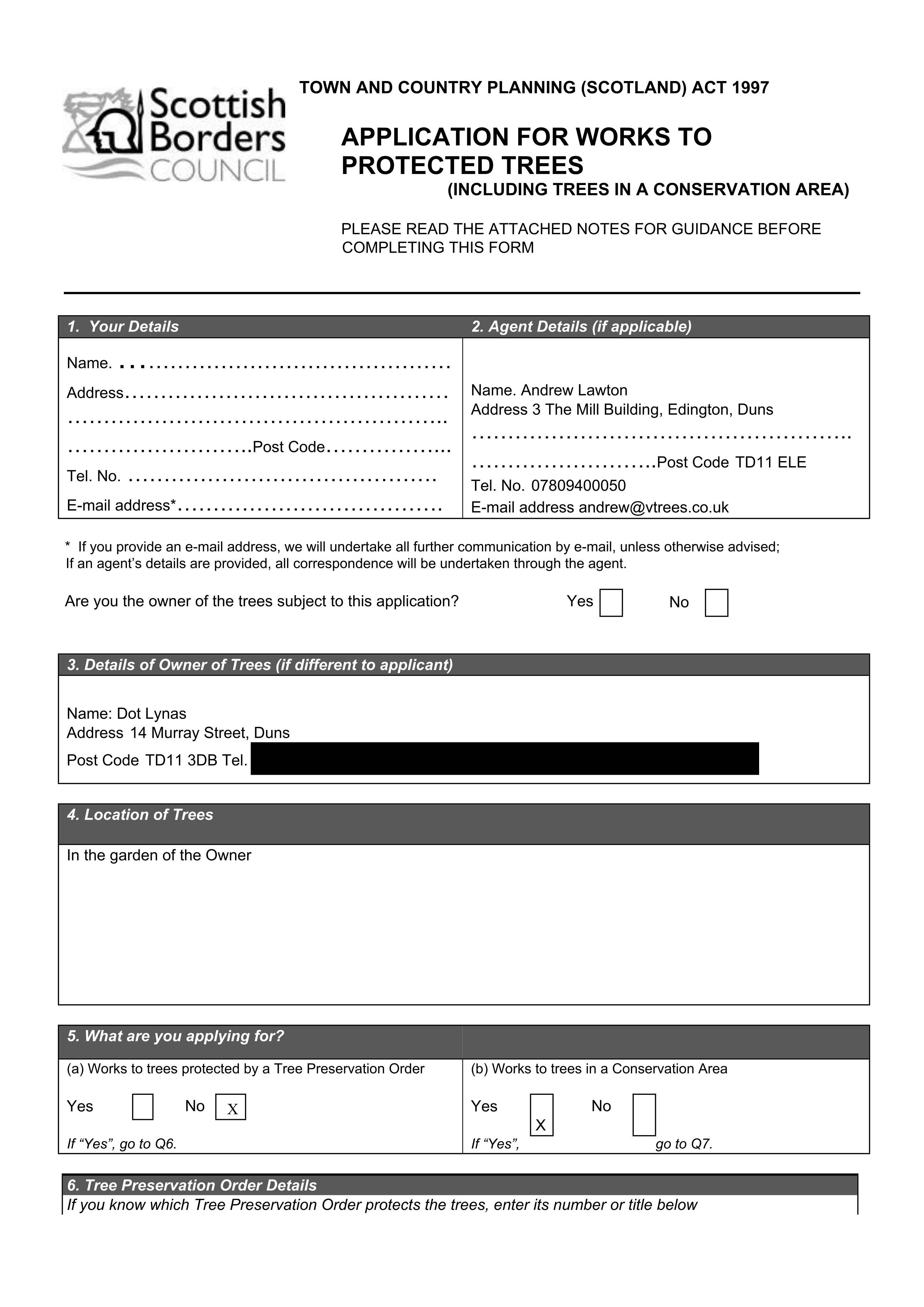 Planning document