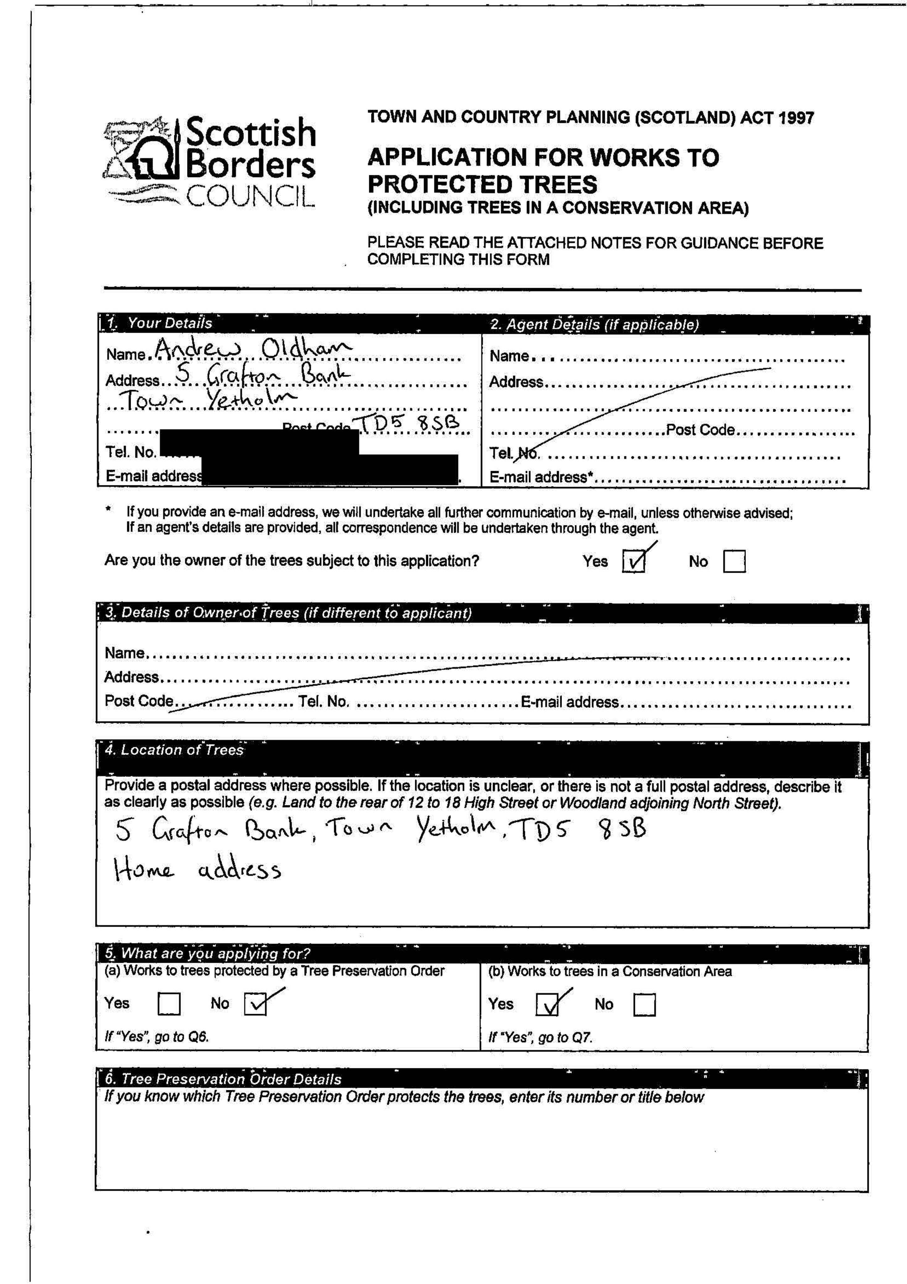 Planning document