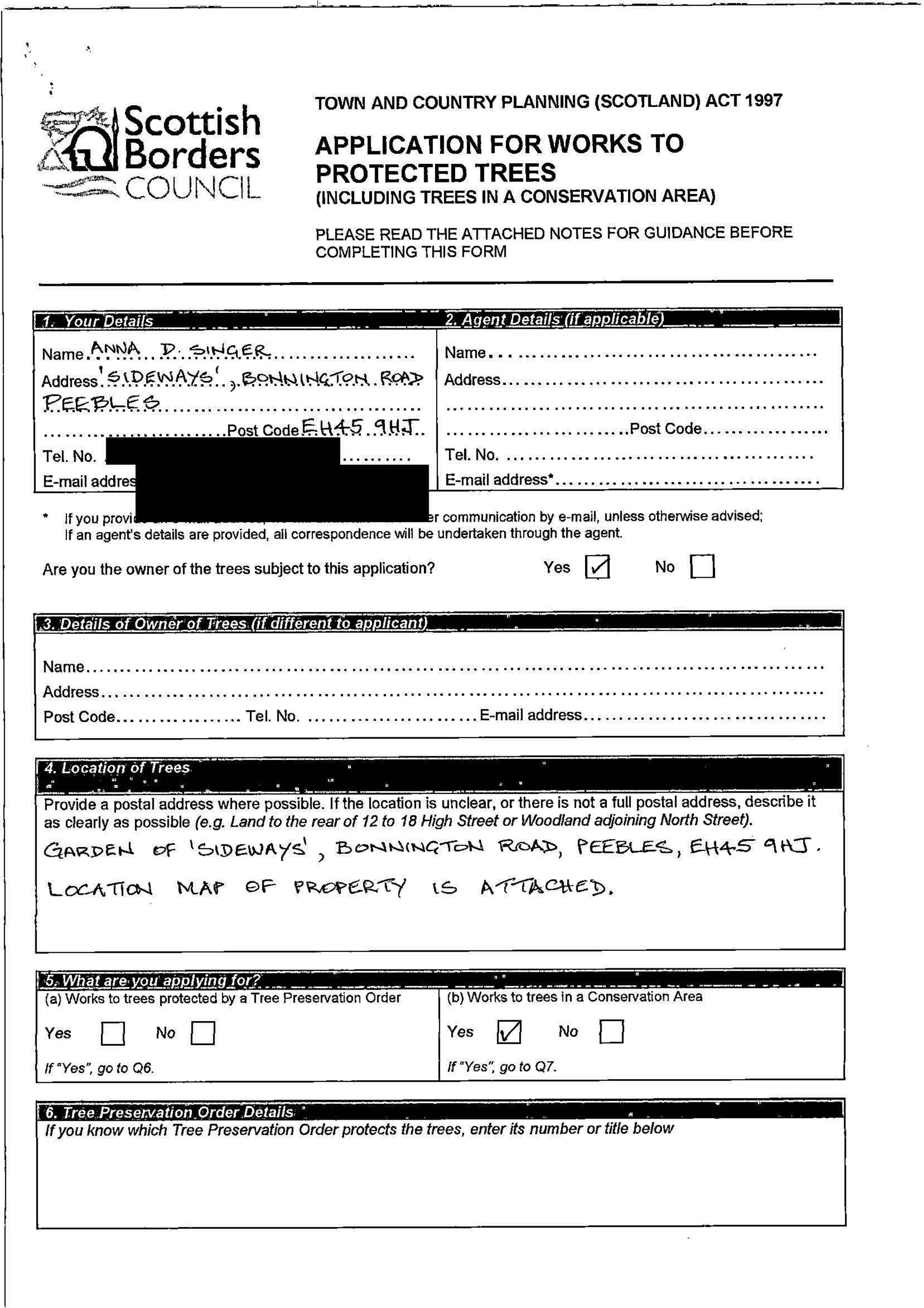 Planning document