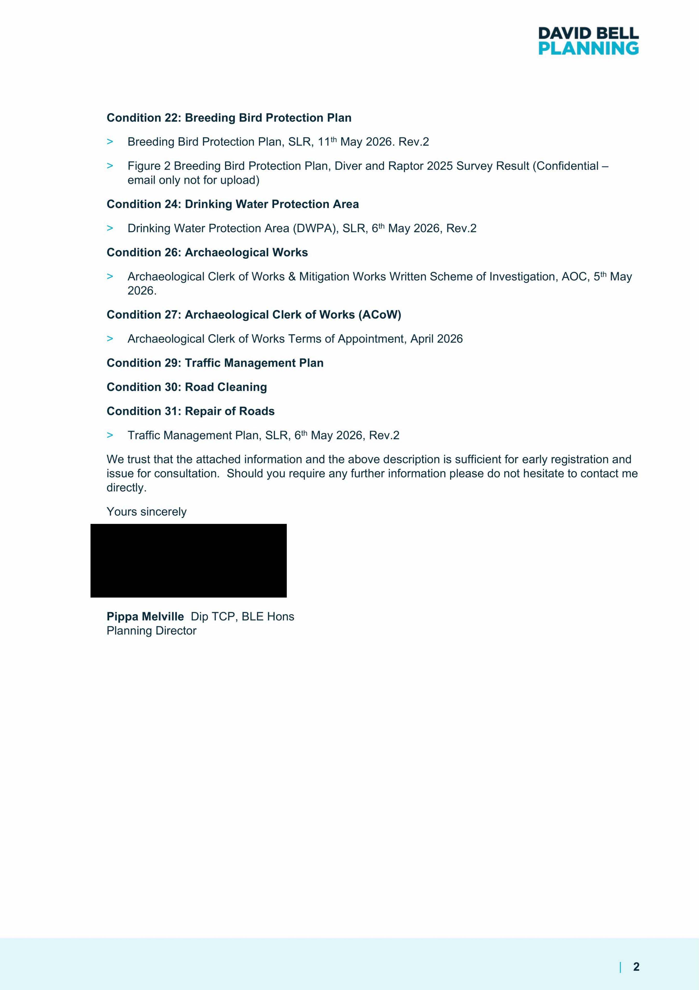 Planning document