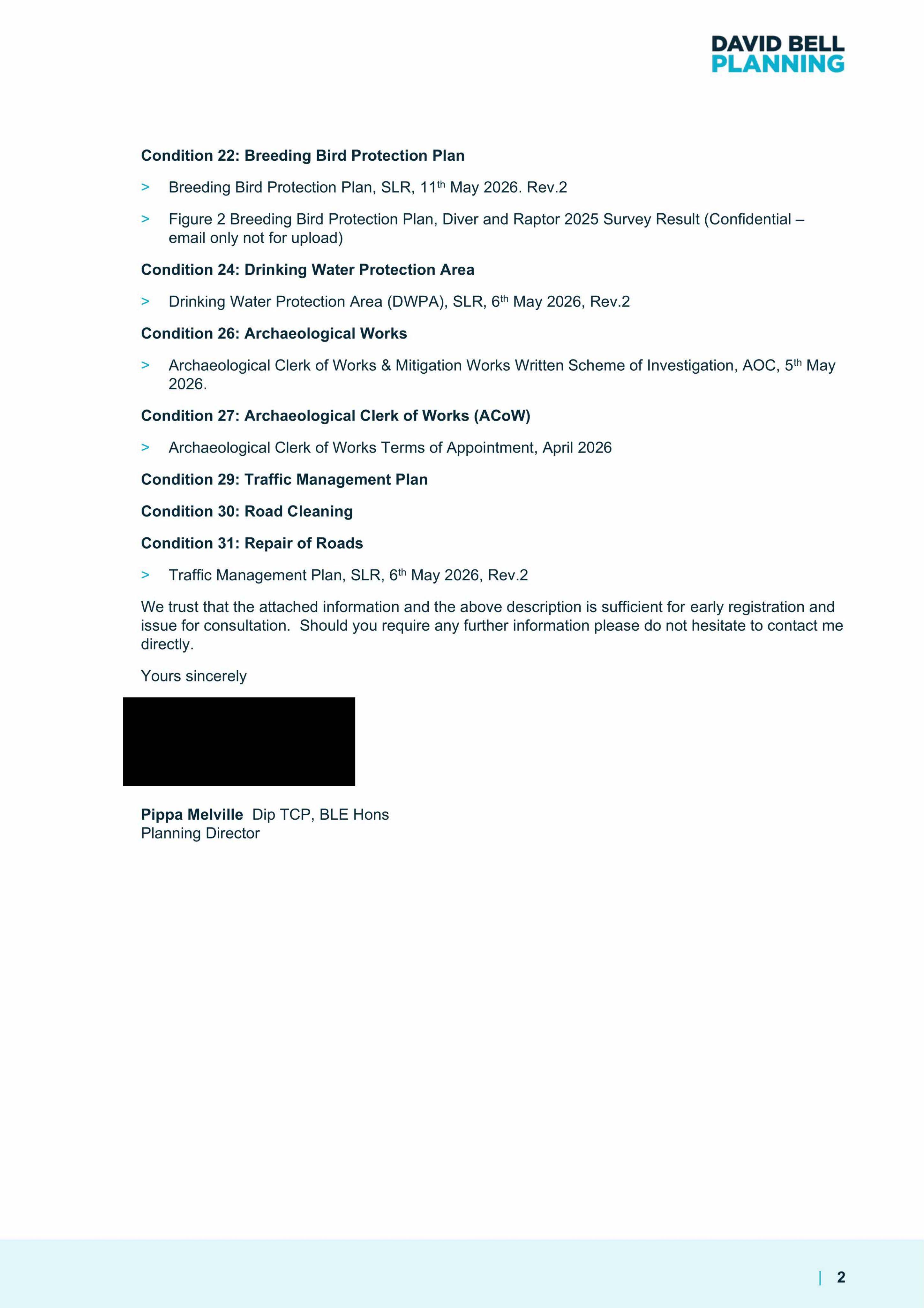 Planning document