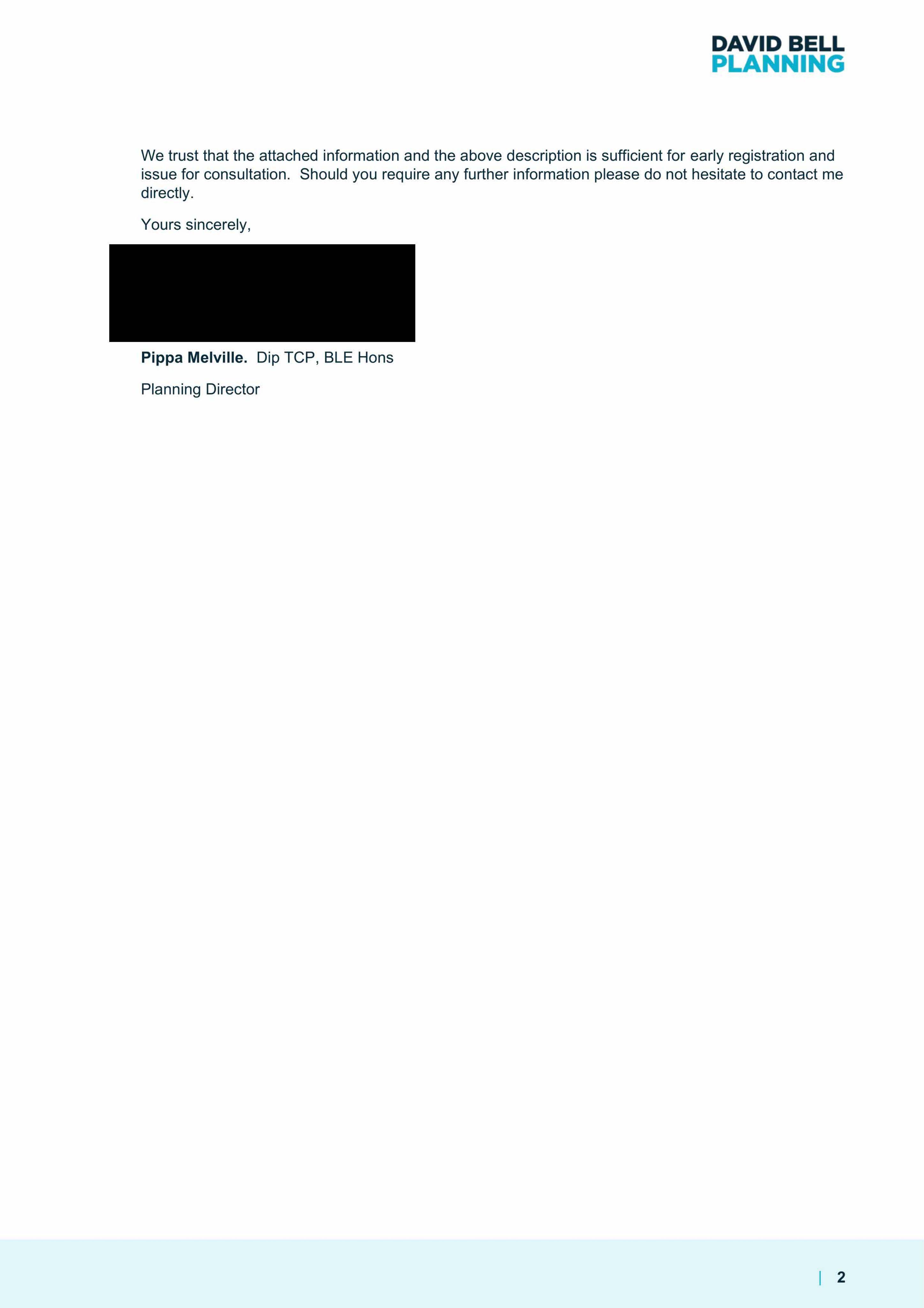 Planning document