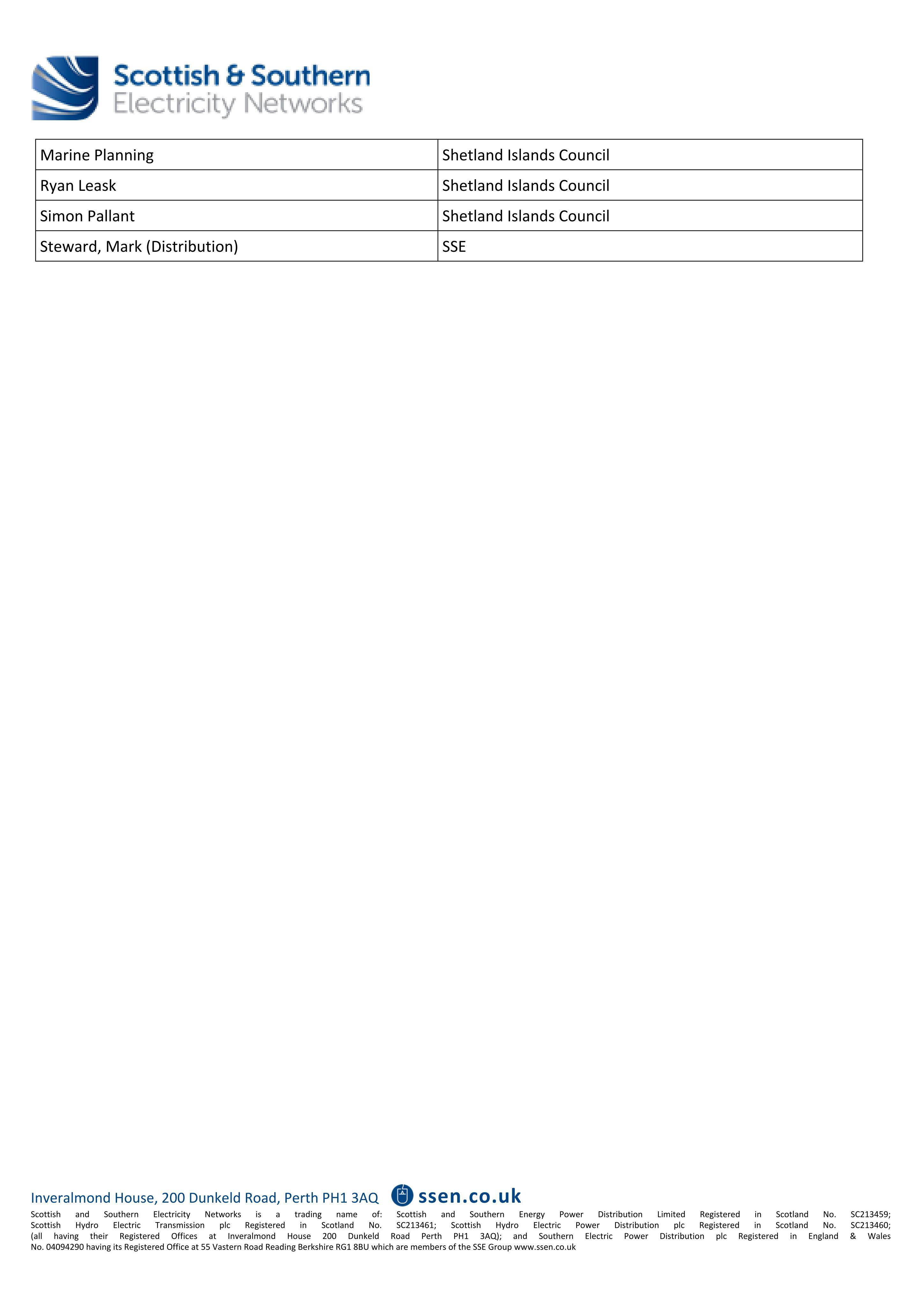 Planning document