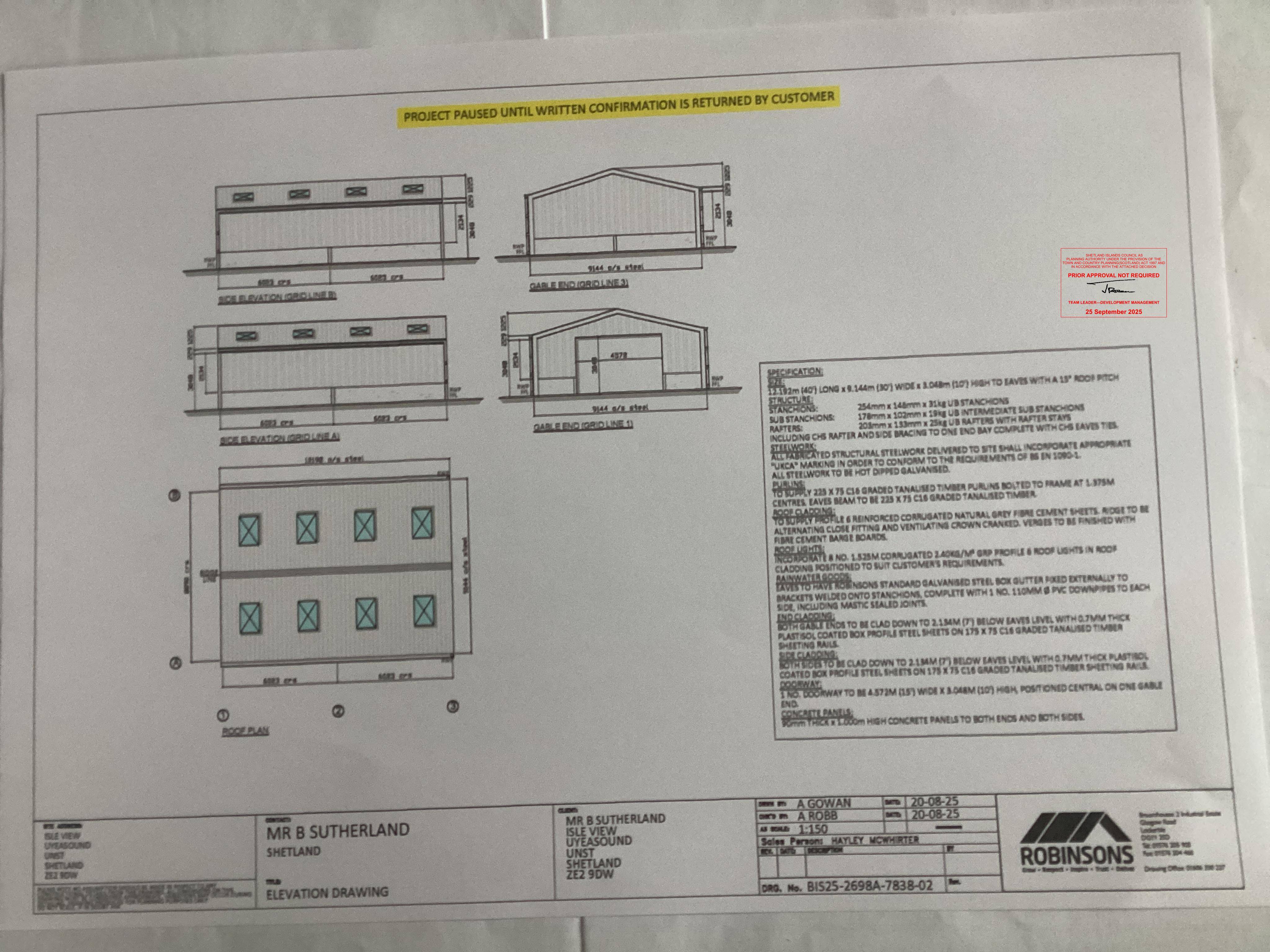 Planning document