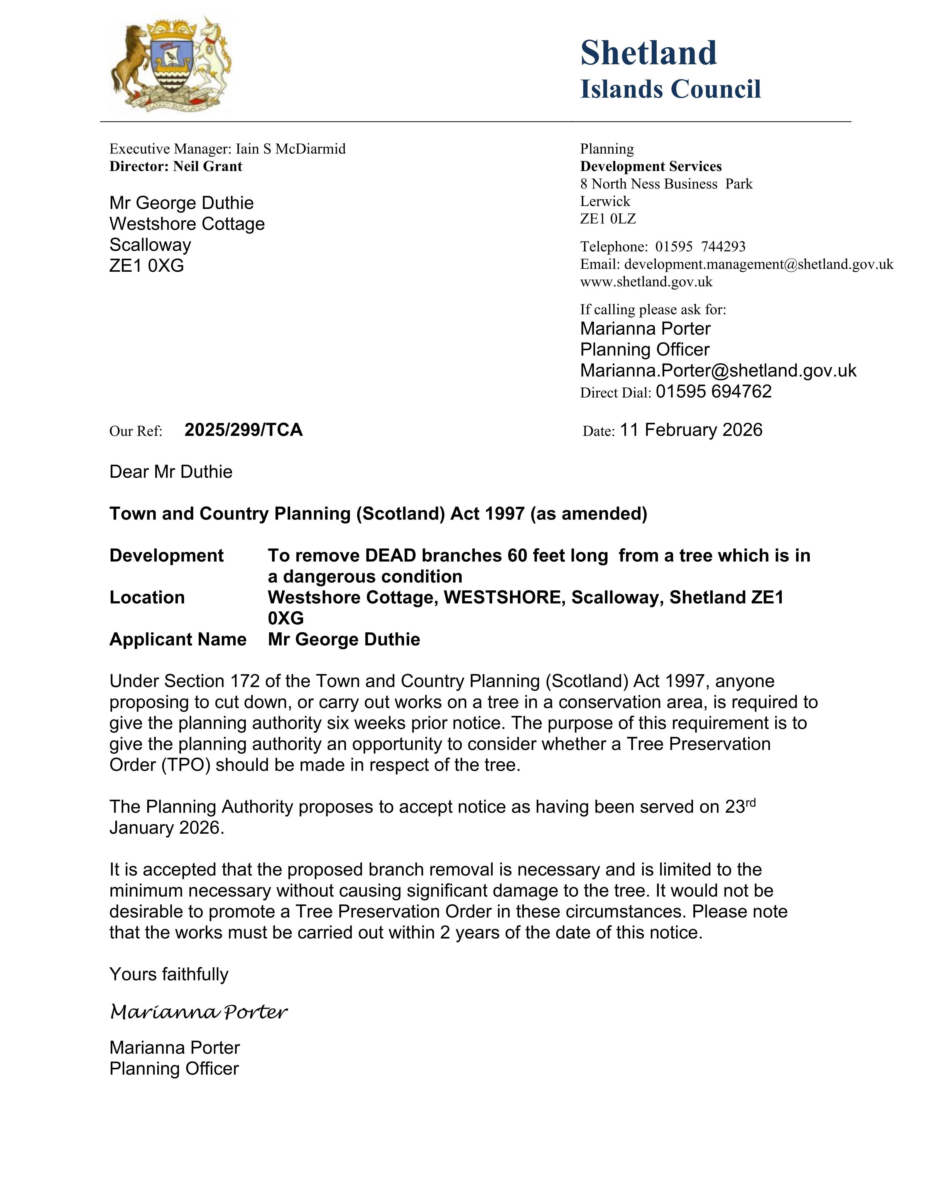 Planning document