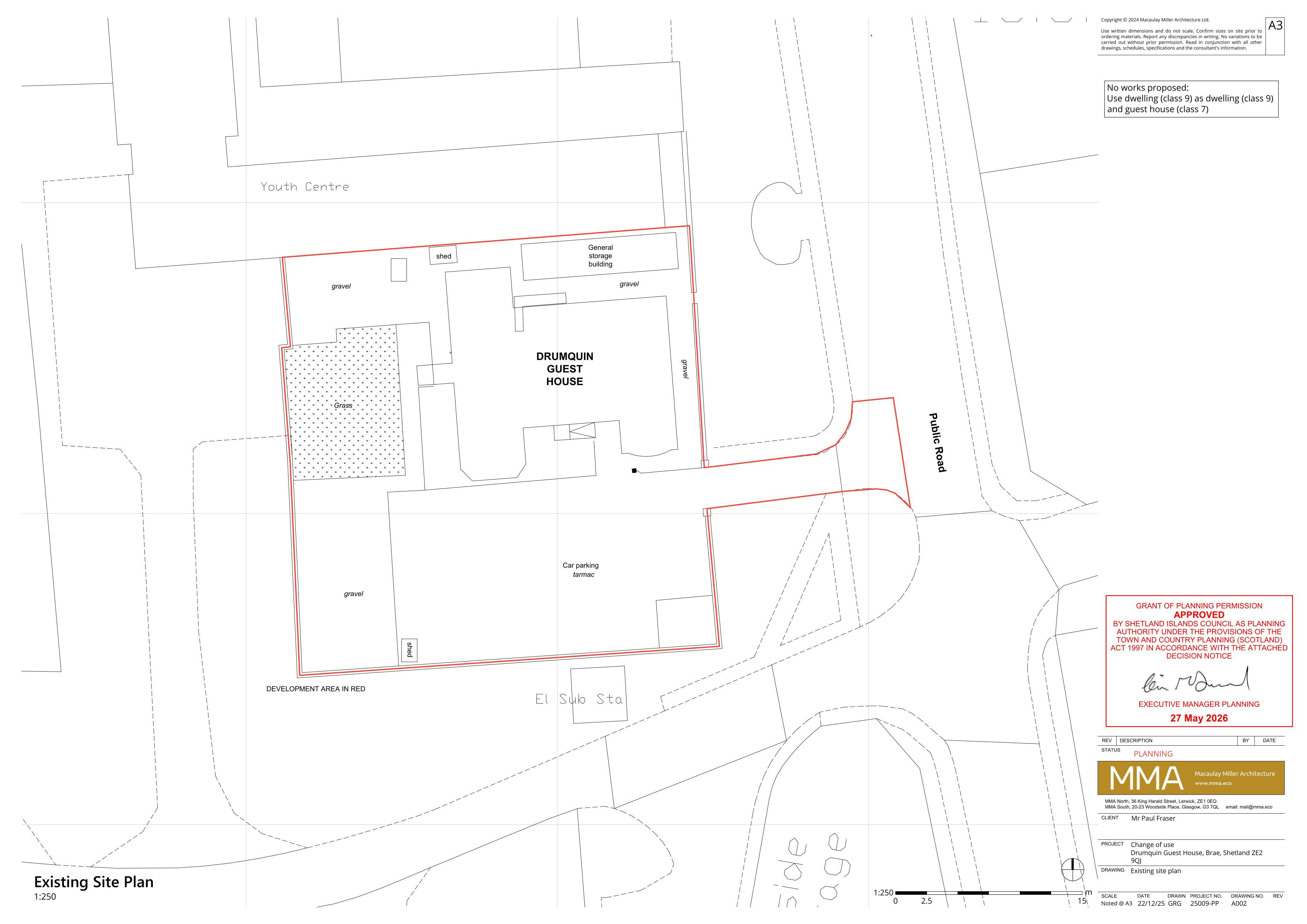 Planning document