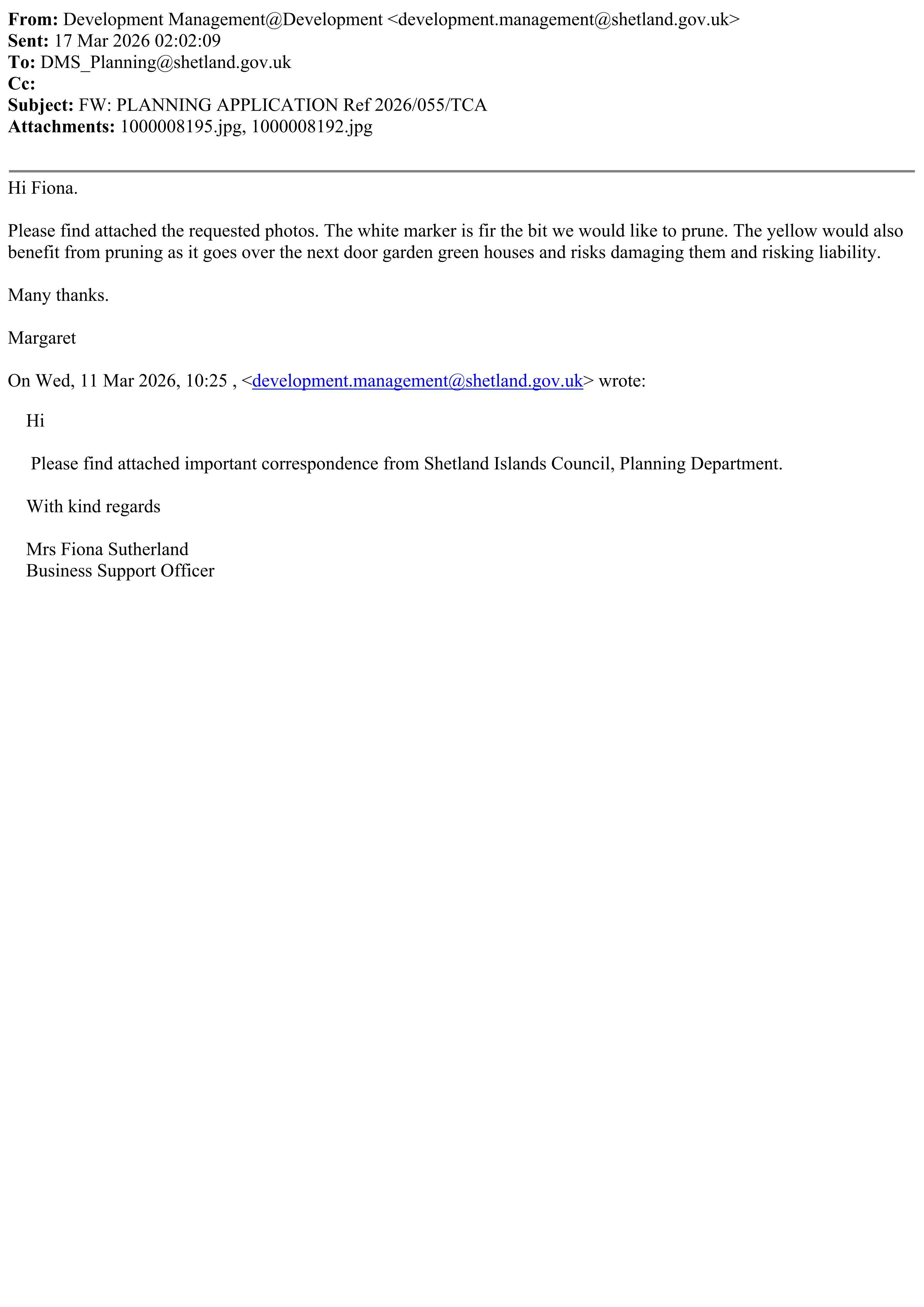 Planning document