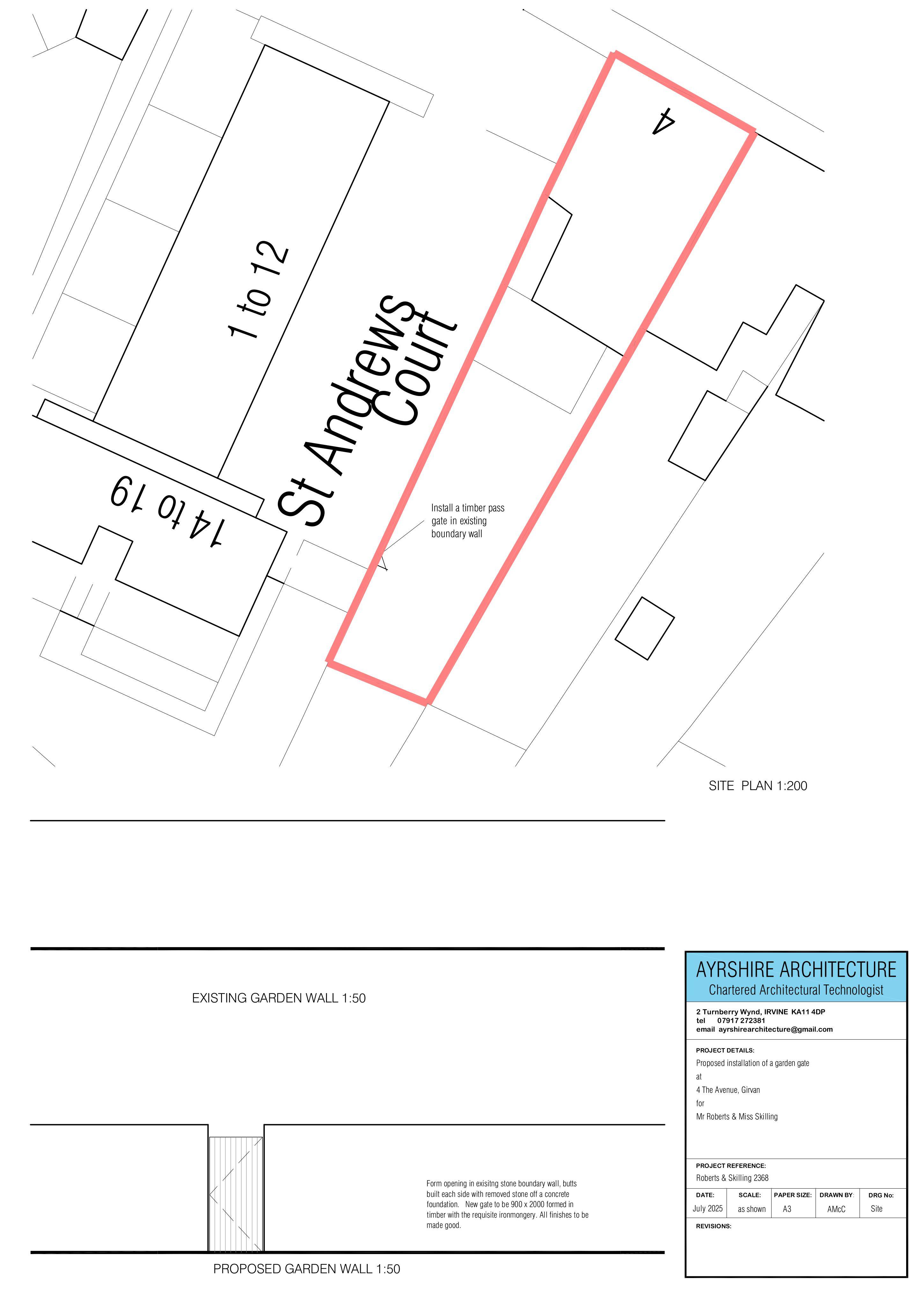 Planning document
