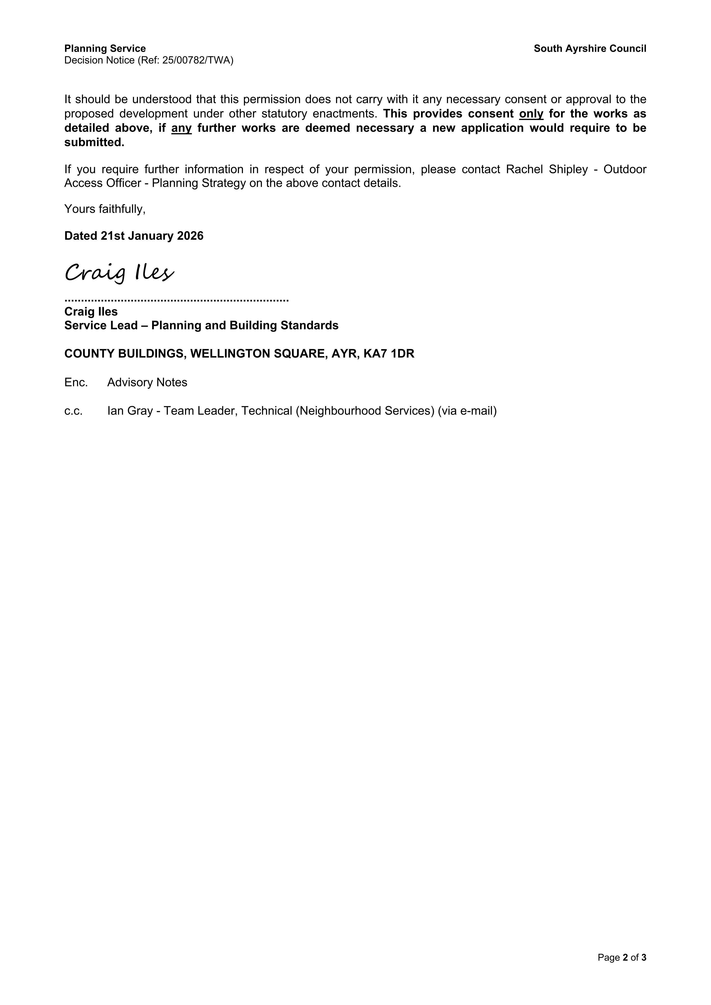 Planning document