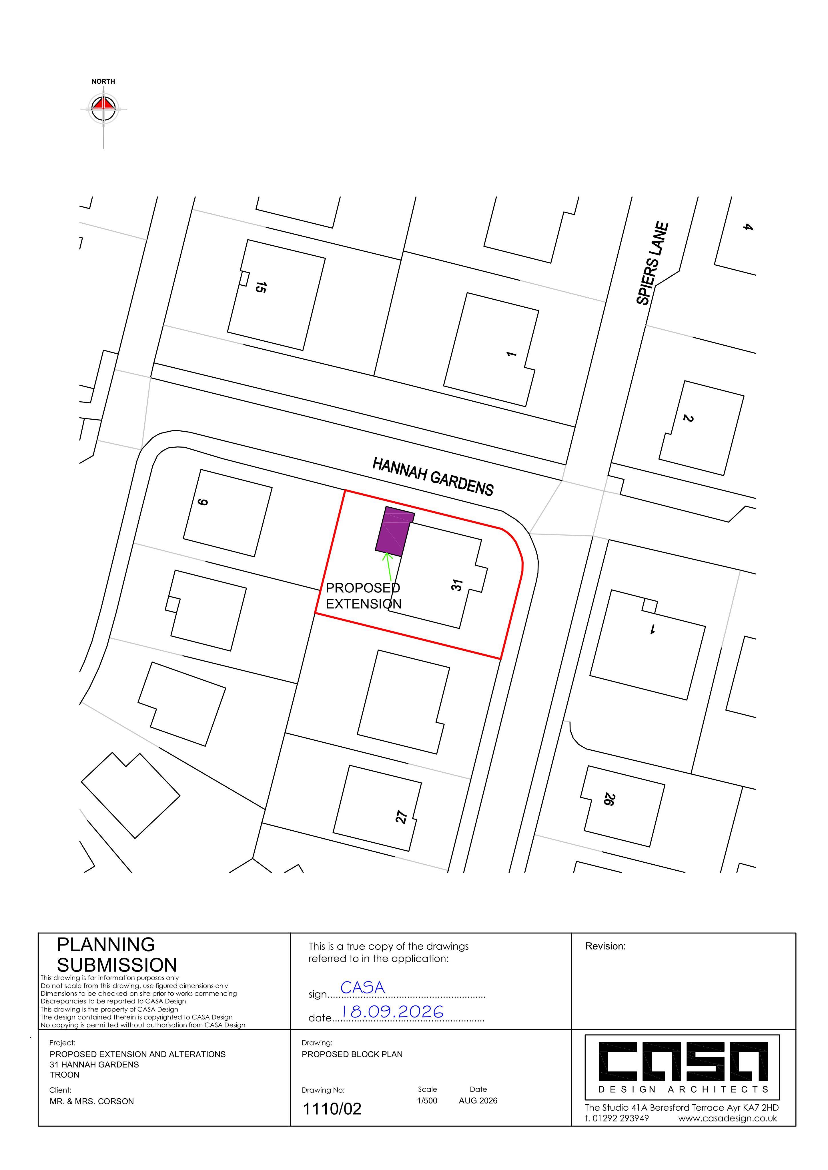 Planning document