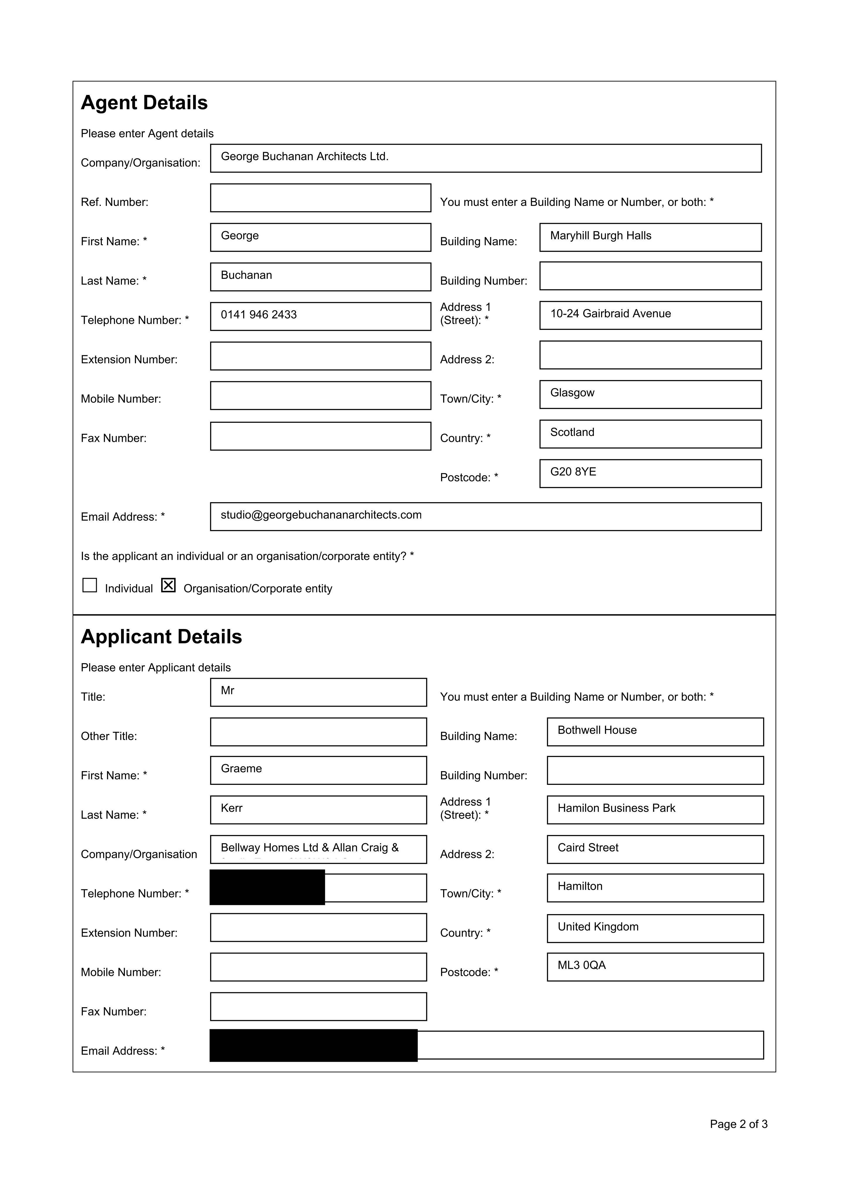 Planning document