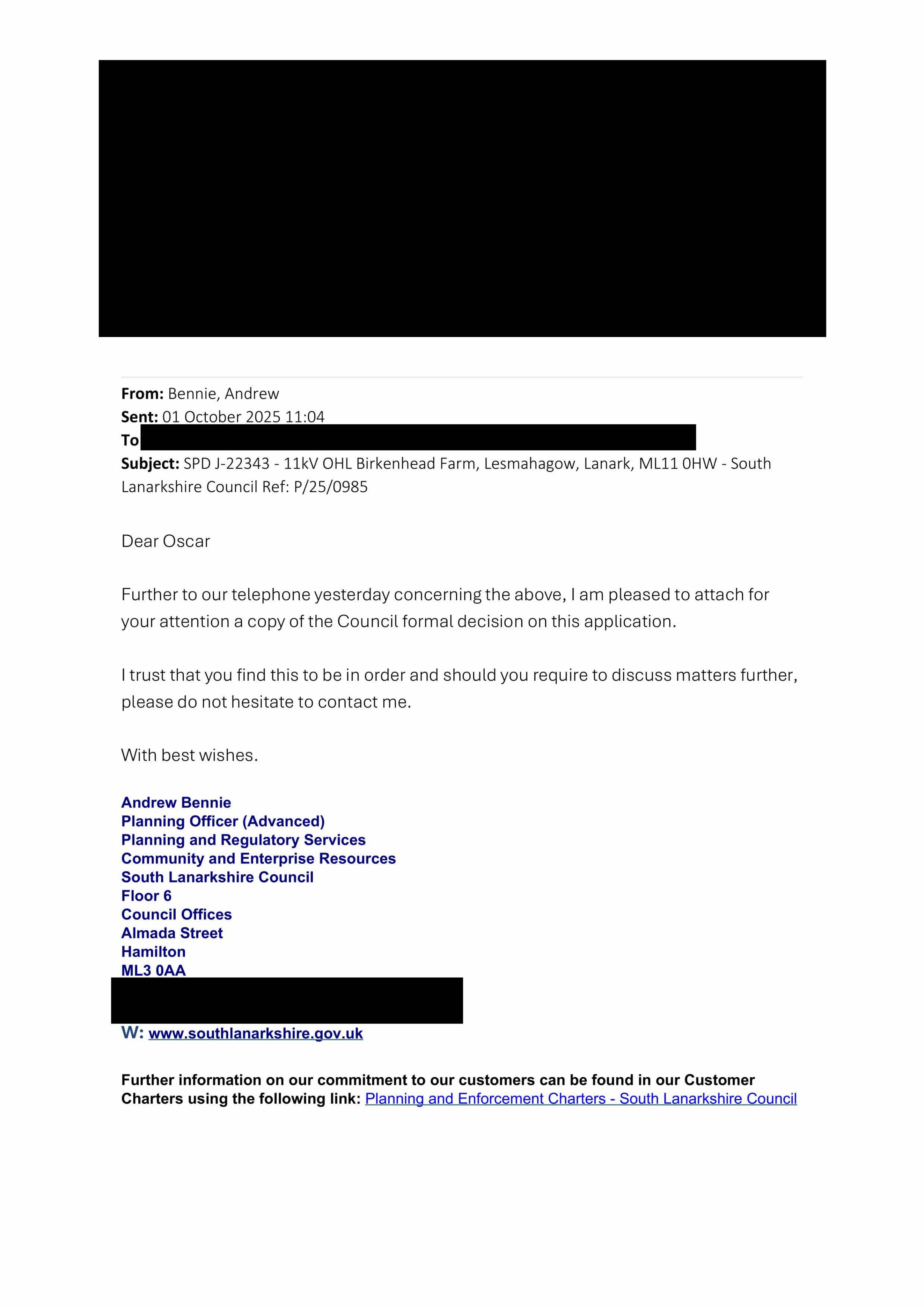Planning document