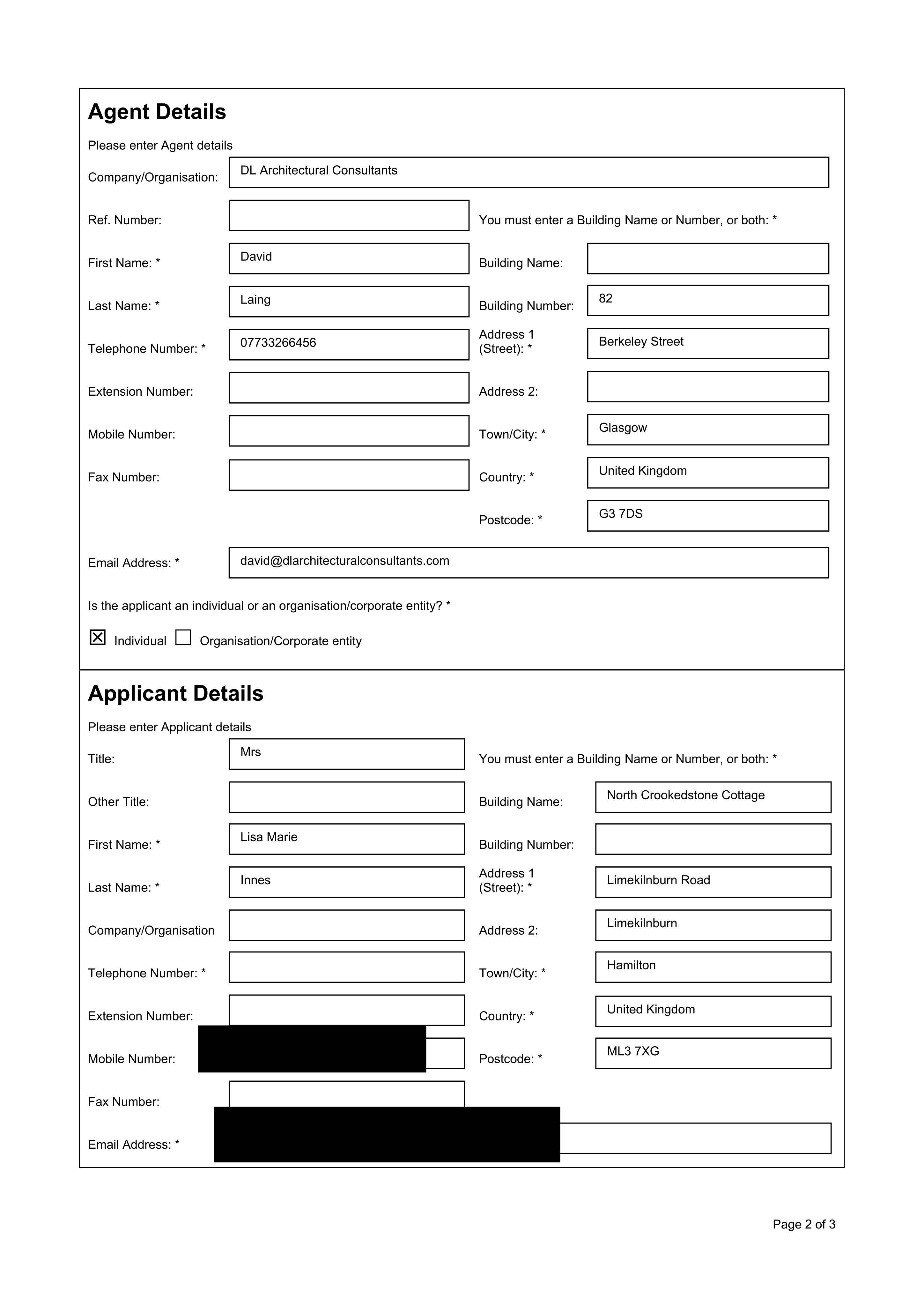 Planning document