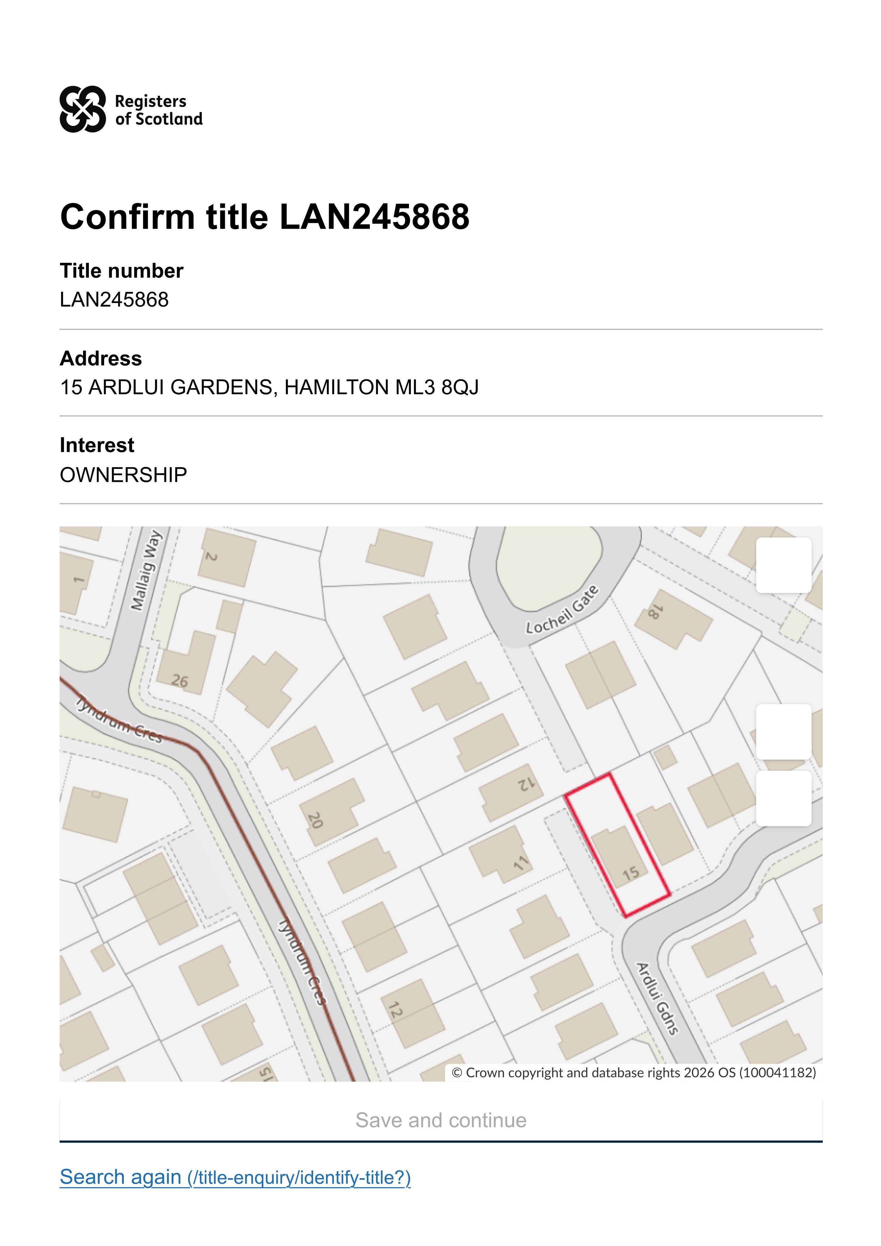 Planning document