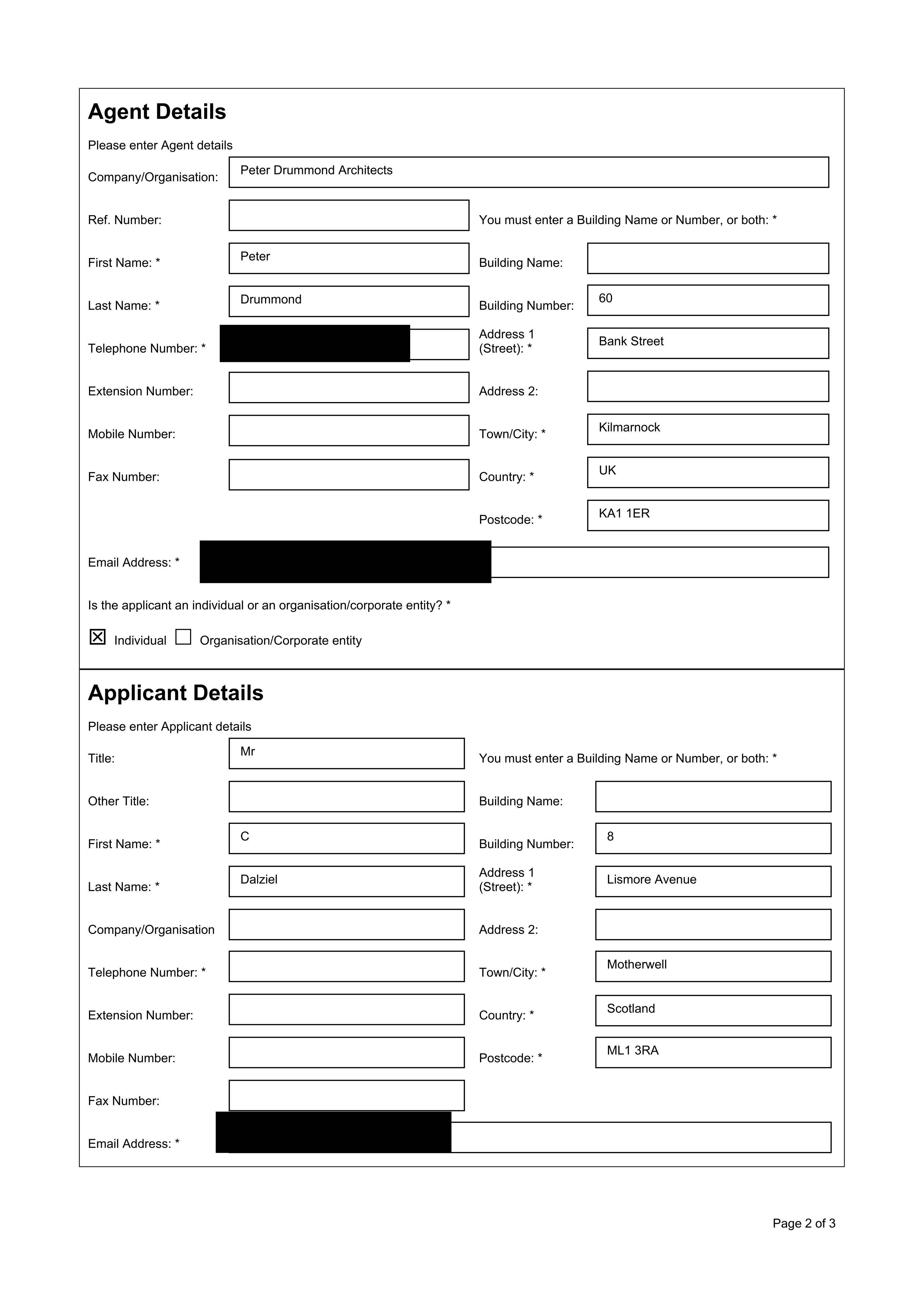 Planning document