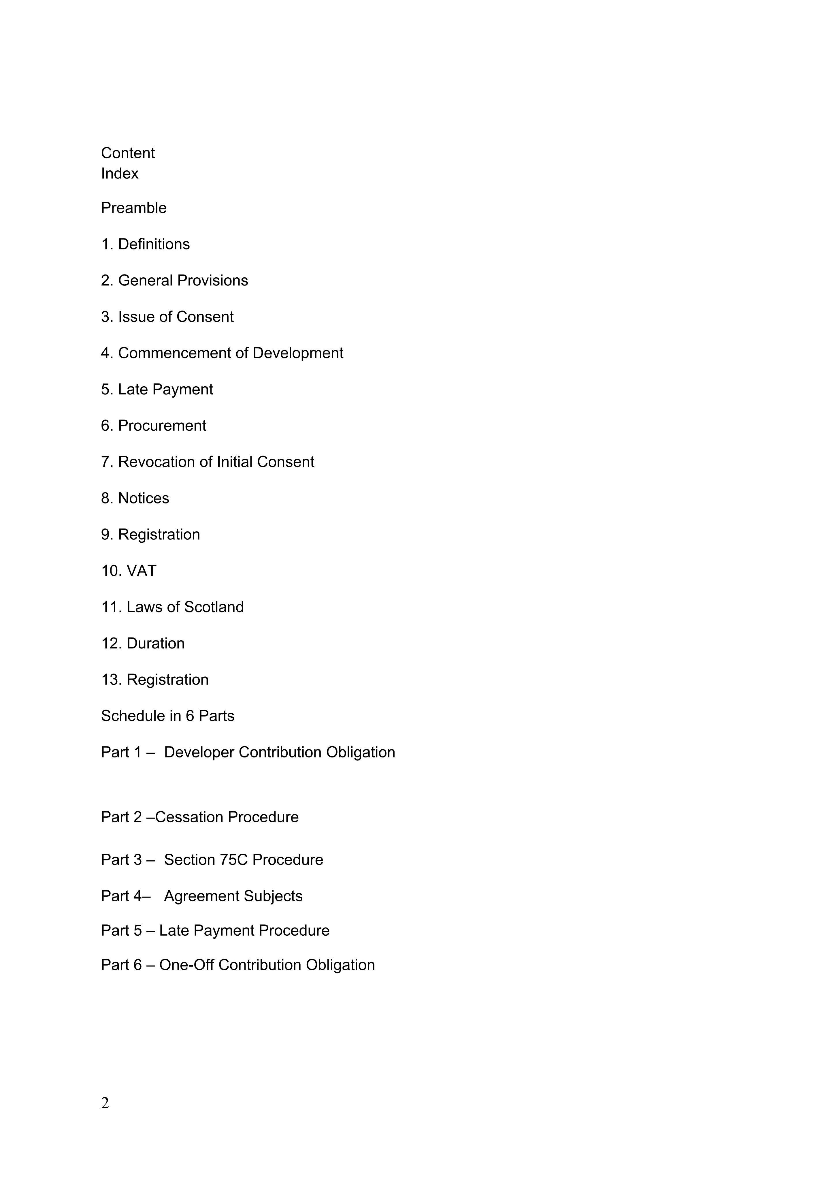 Planning document