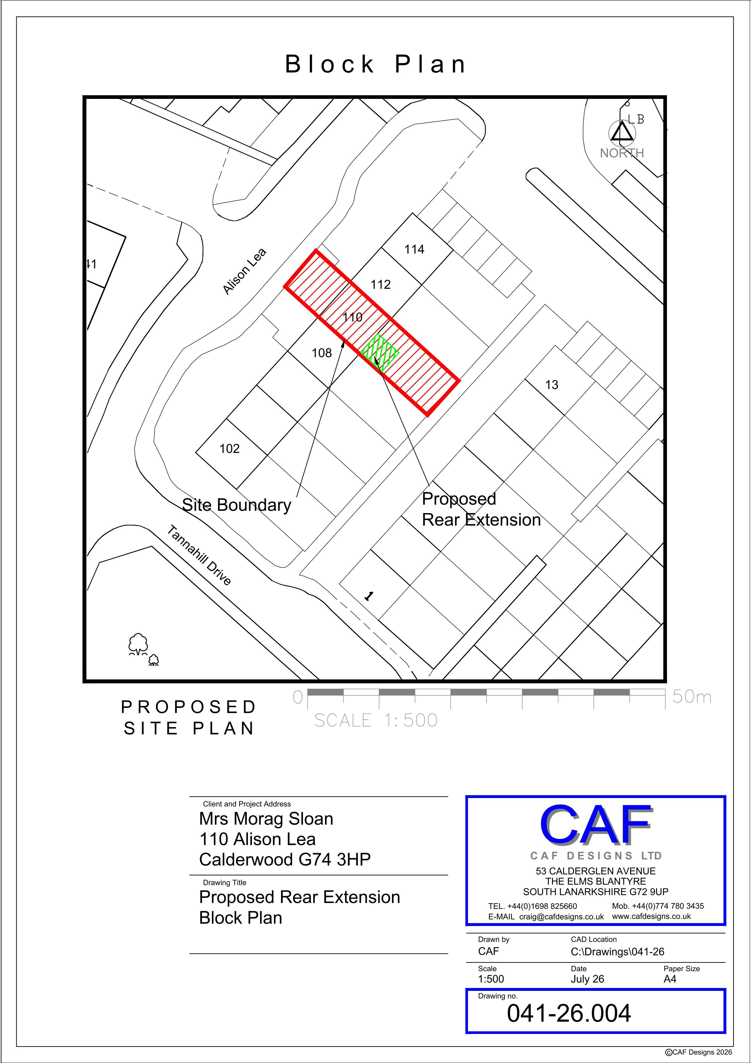 Planning document