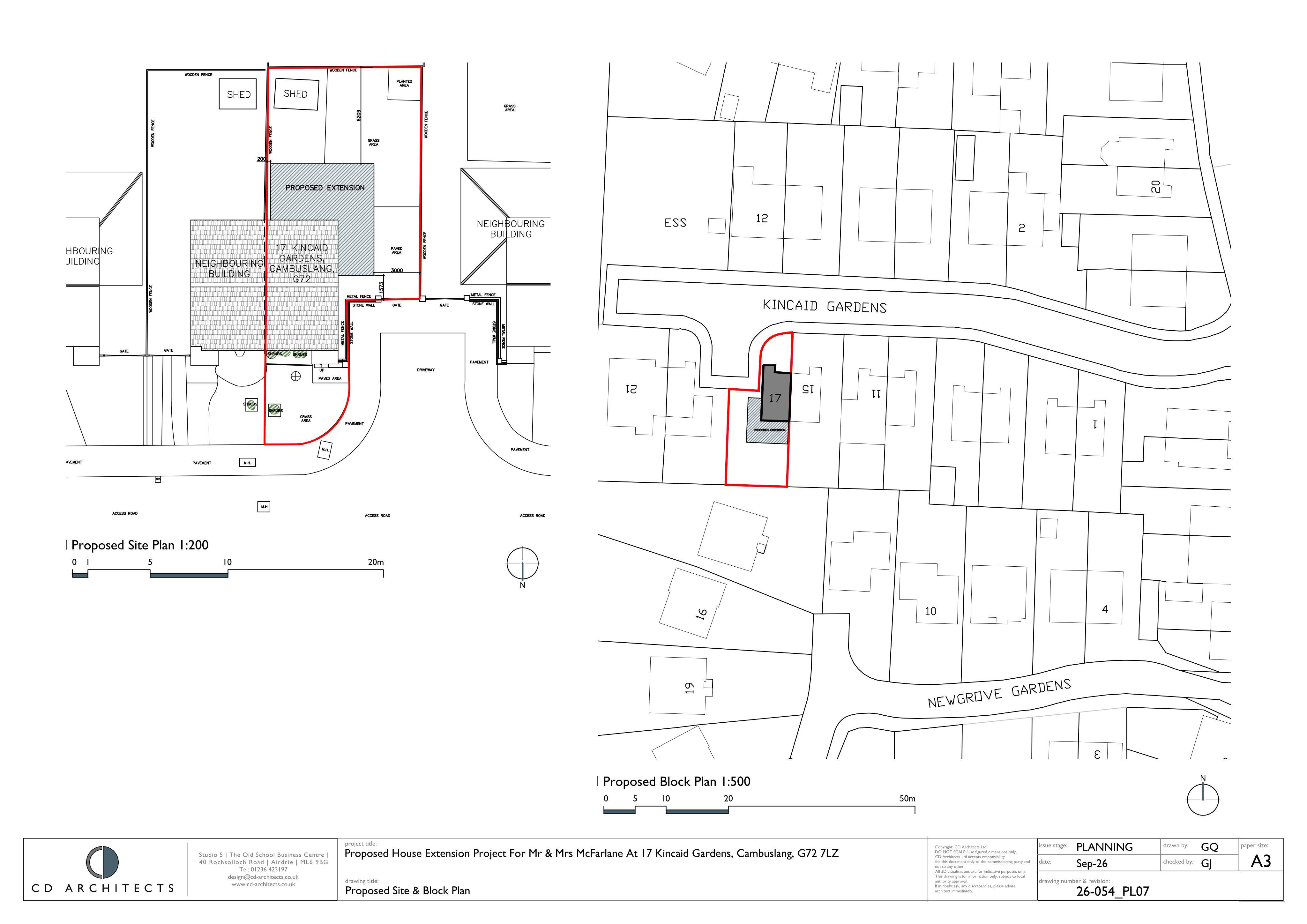Planning document