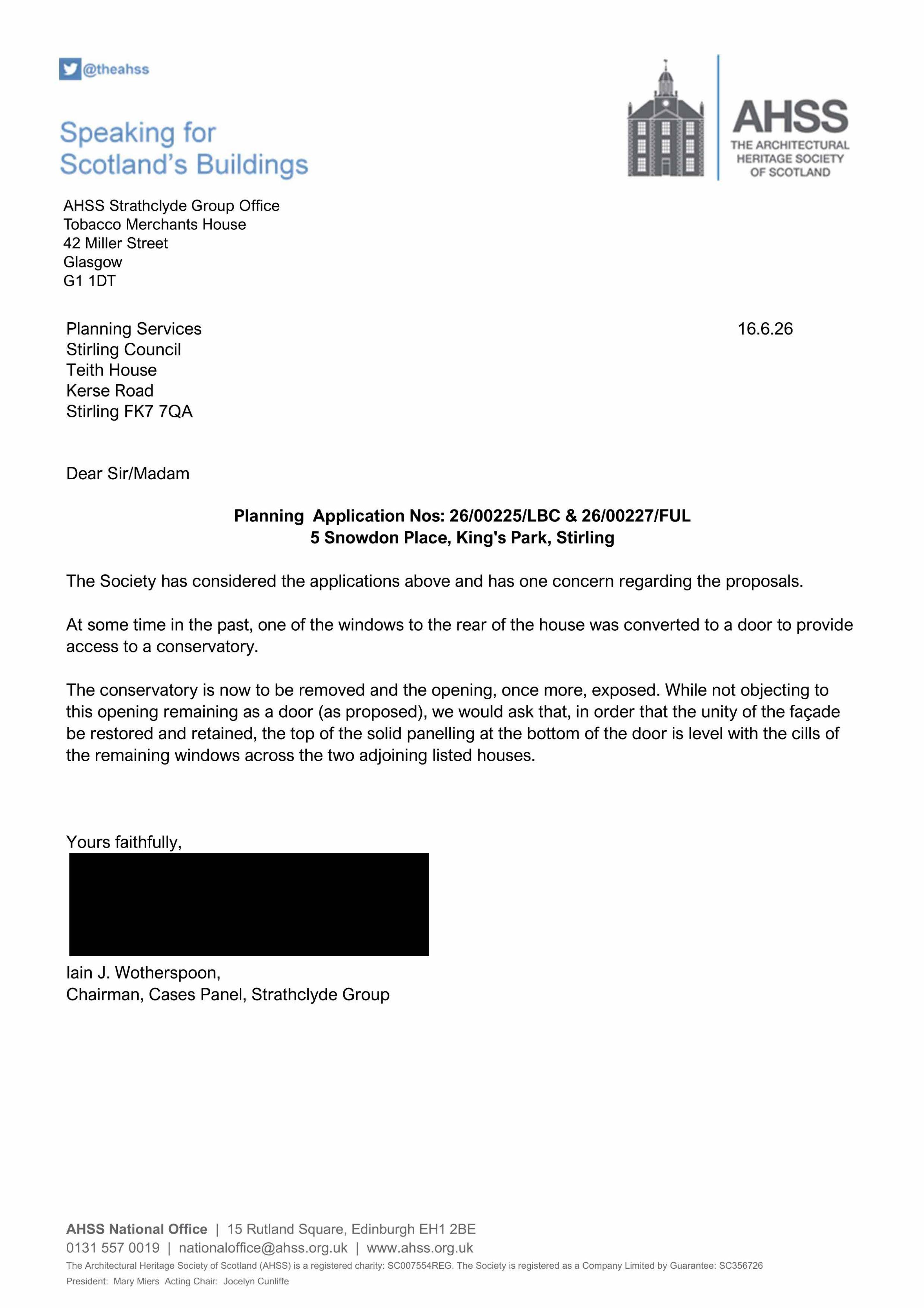 Planning document