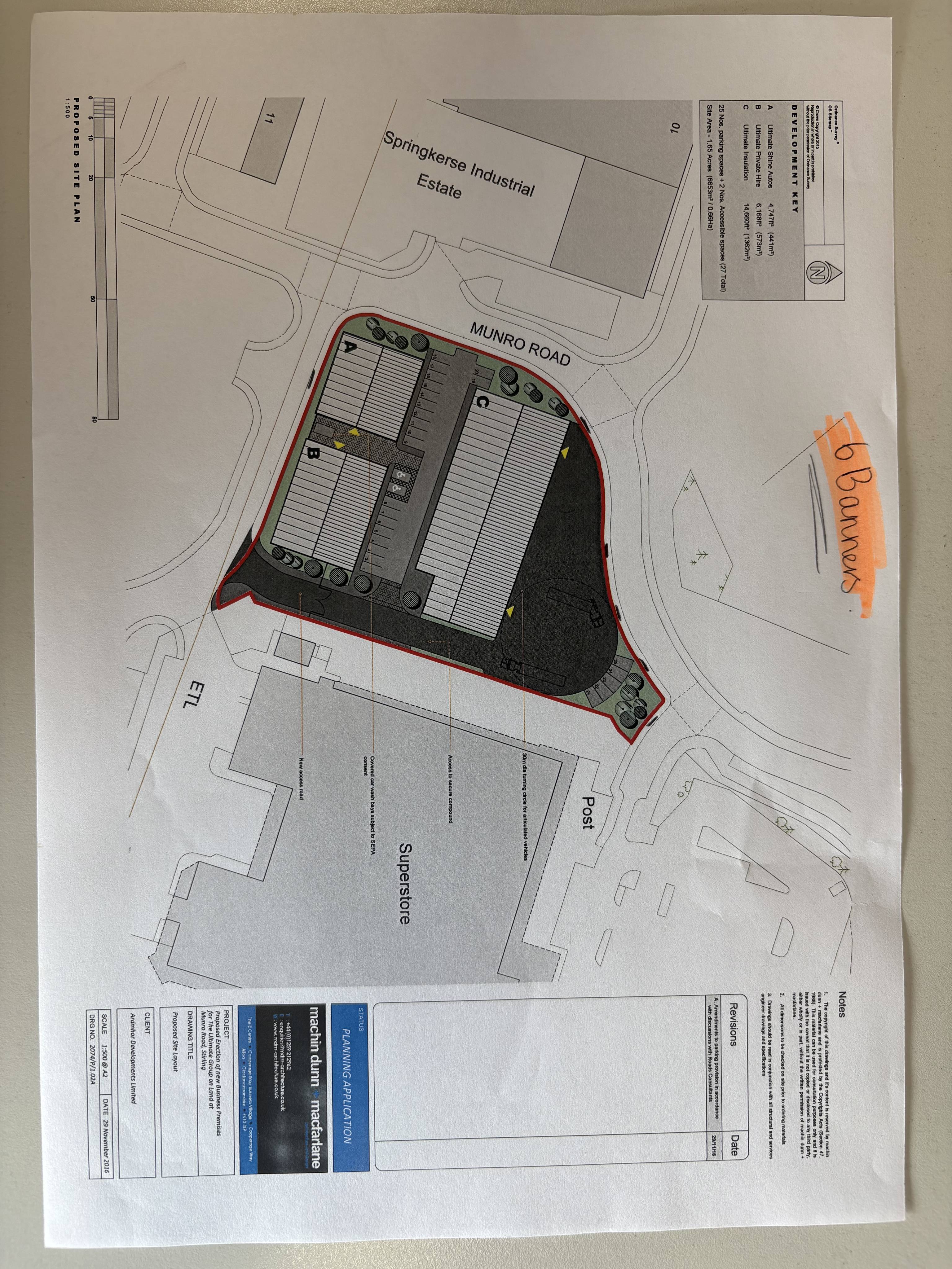 Planning document