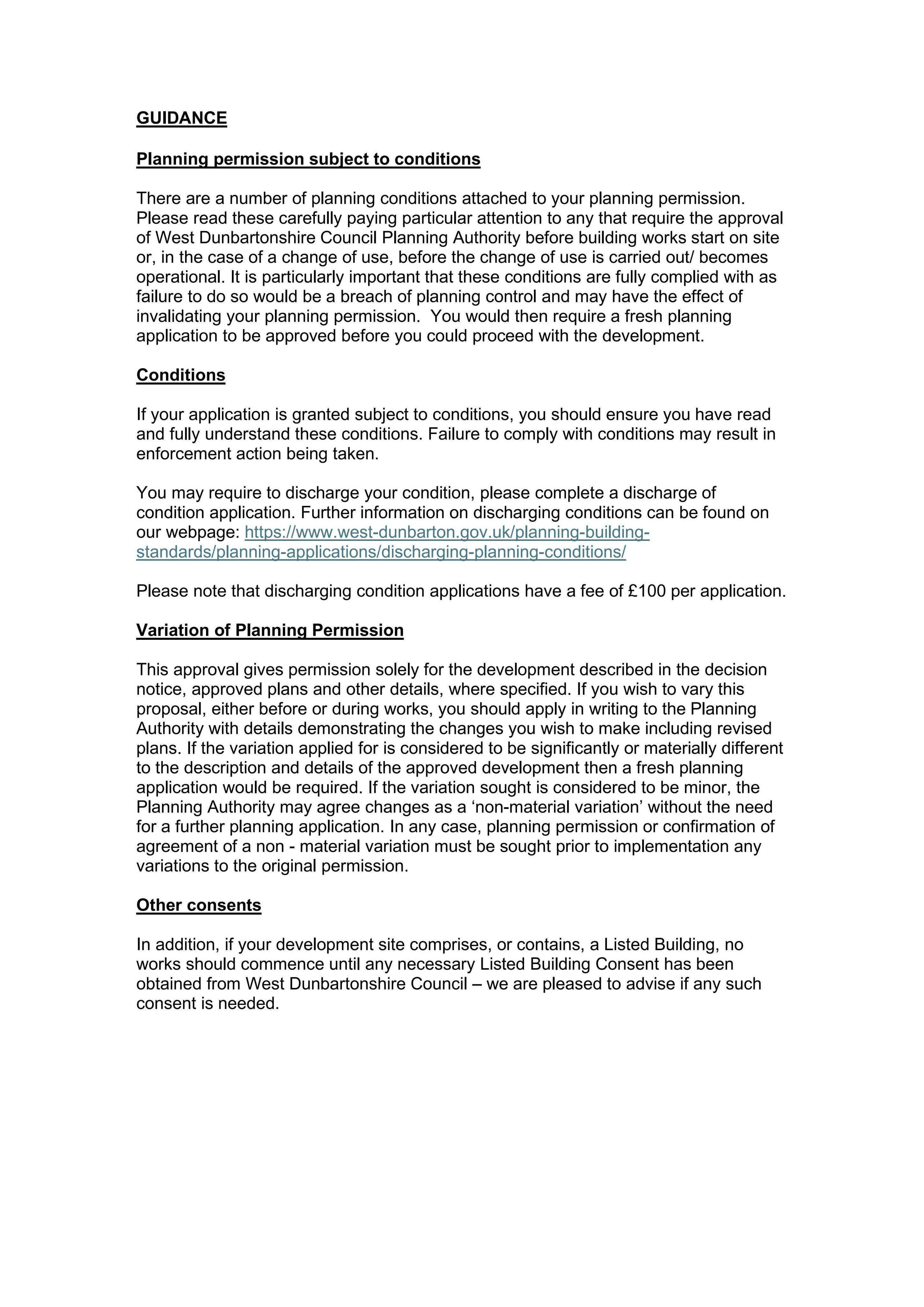 Planning document