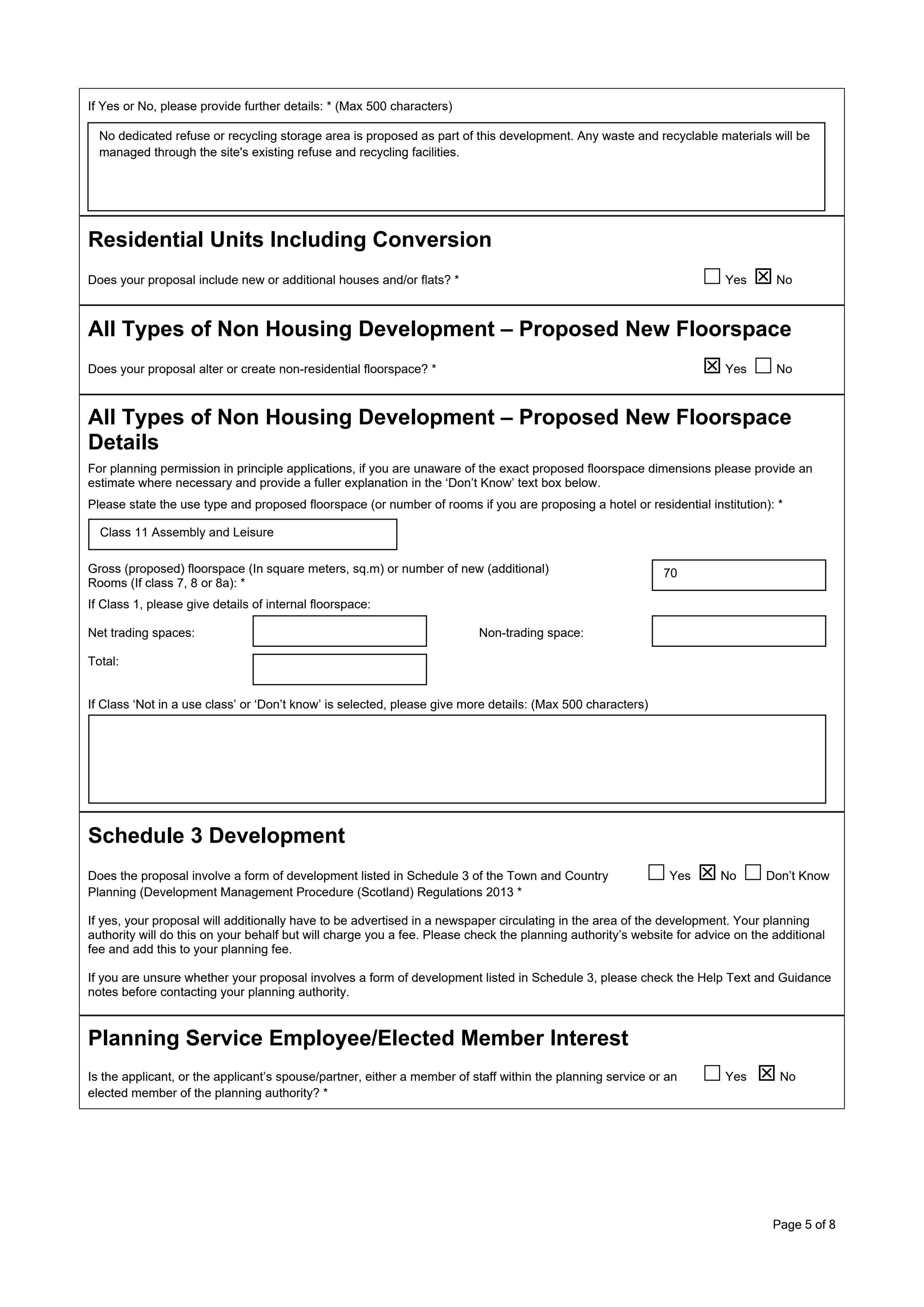 Planning document