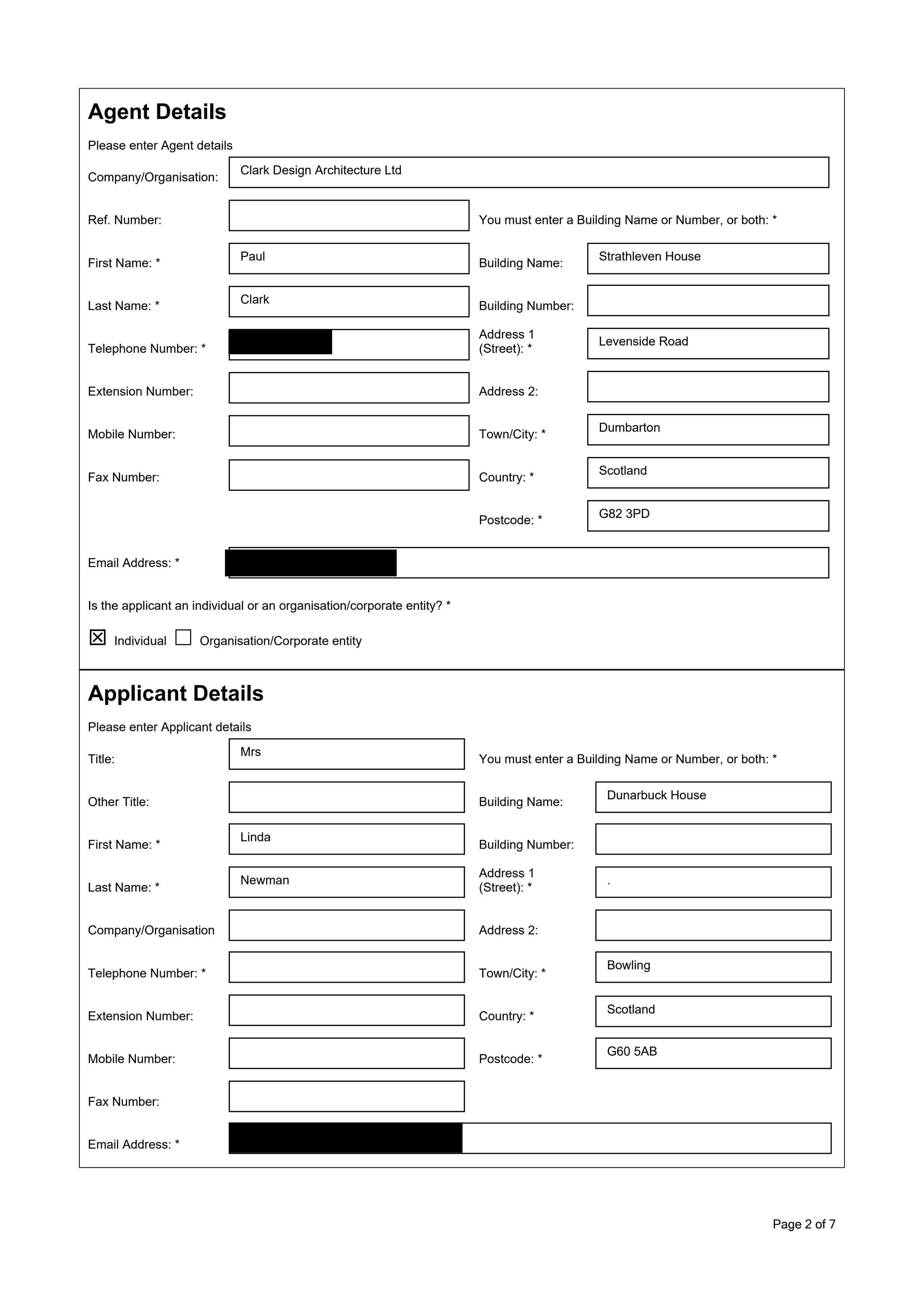 Planning document