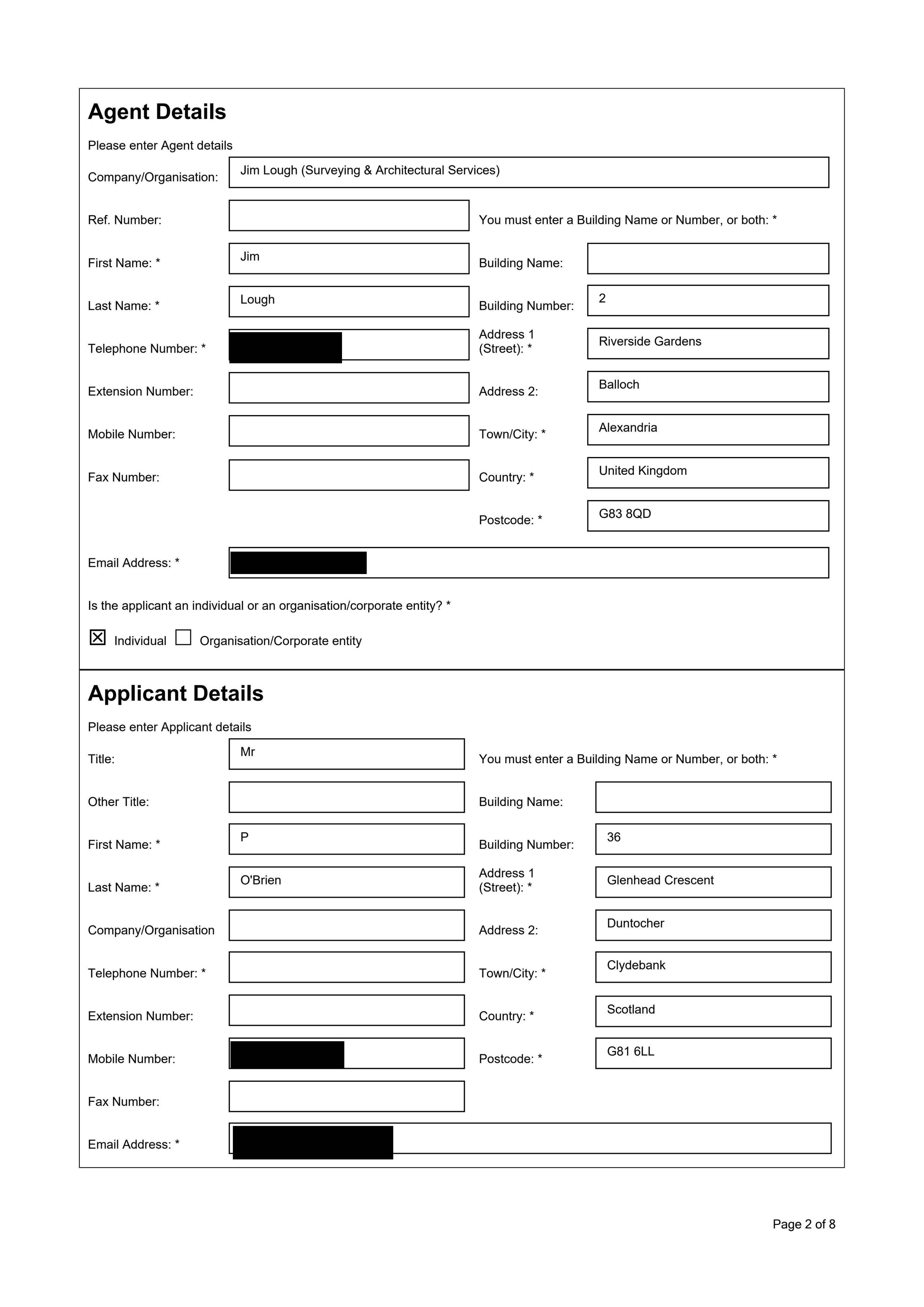 Planning document