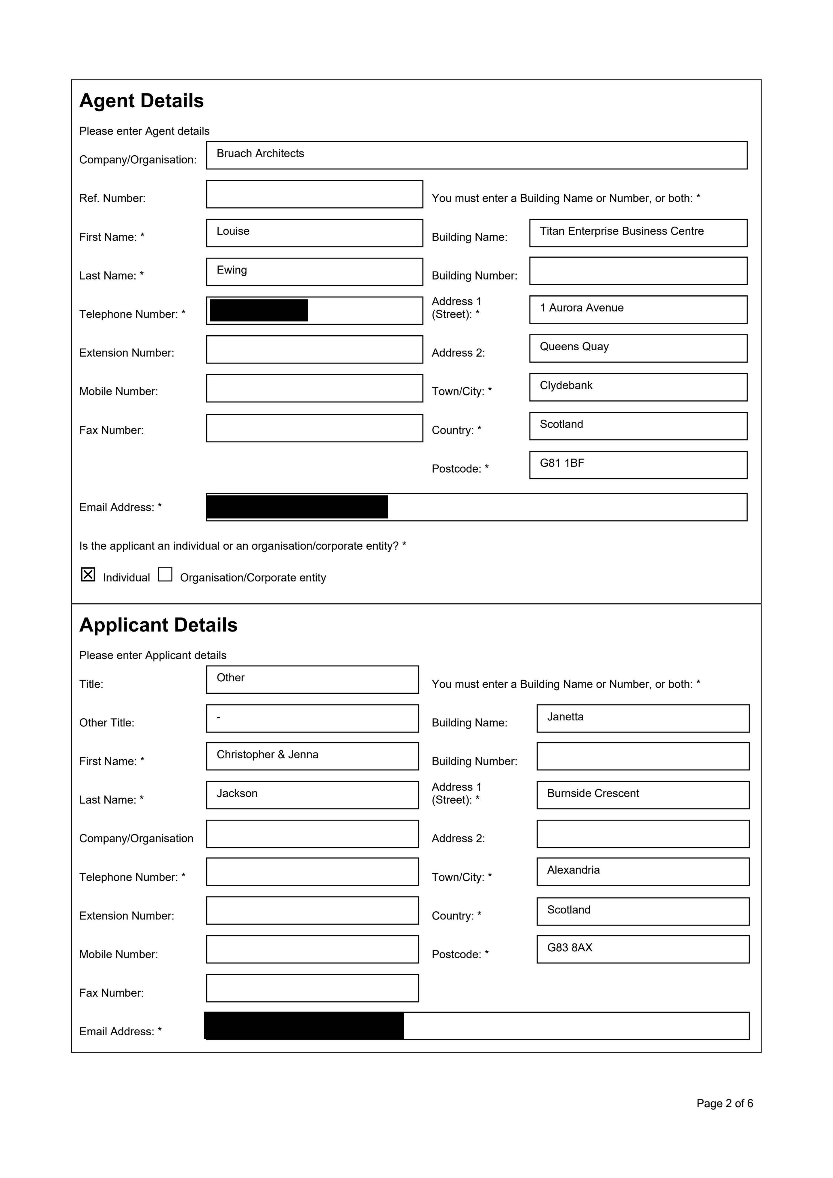 Planning document