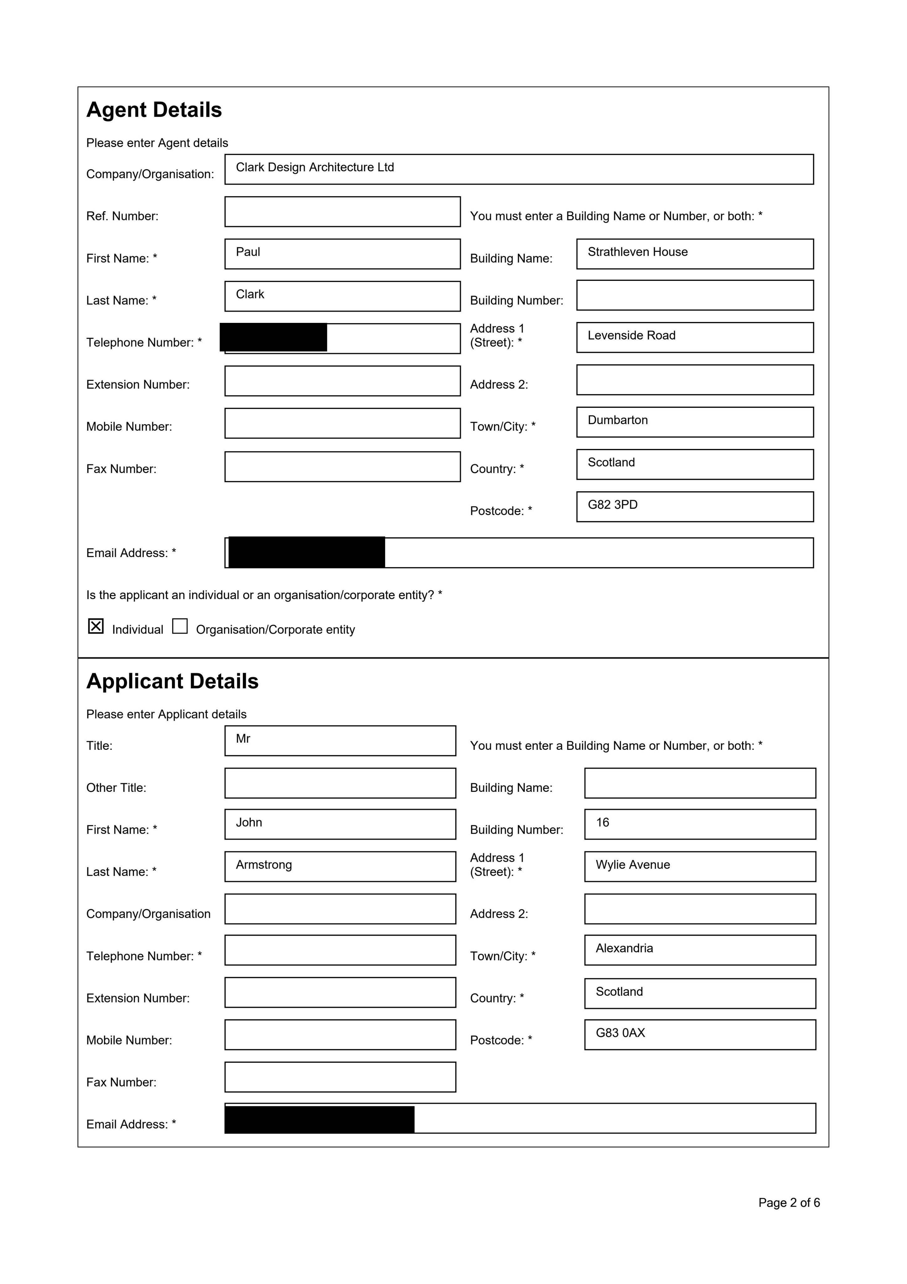 Planning document