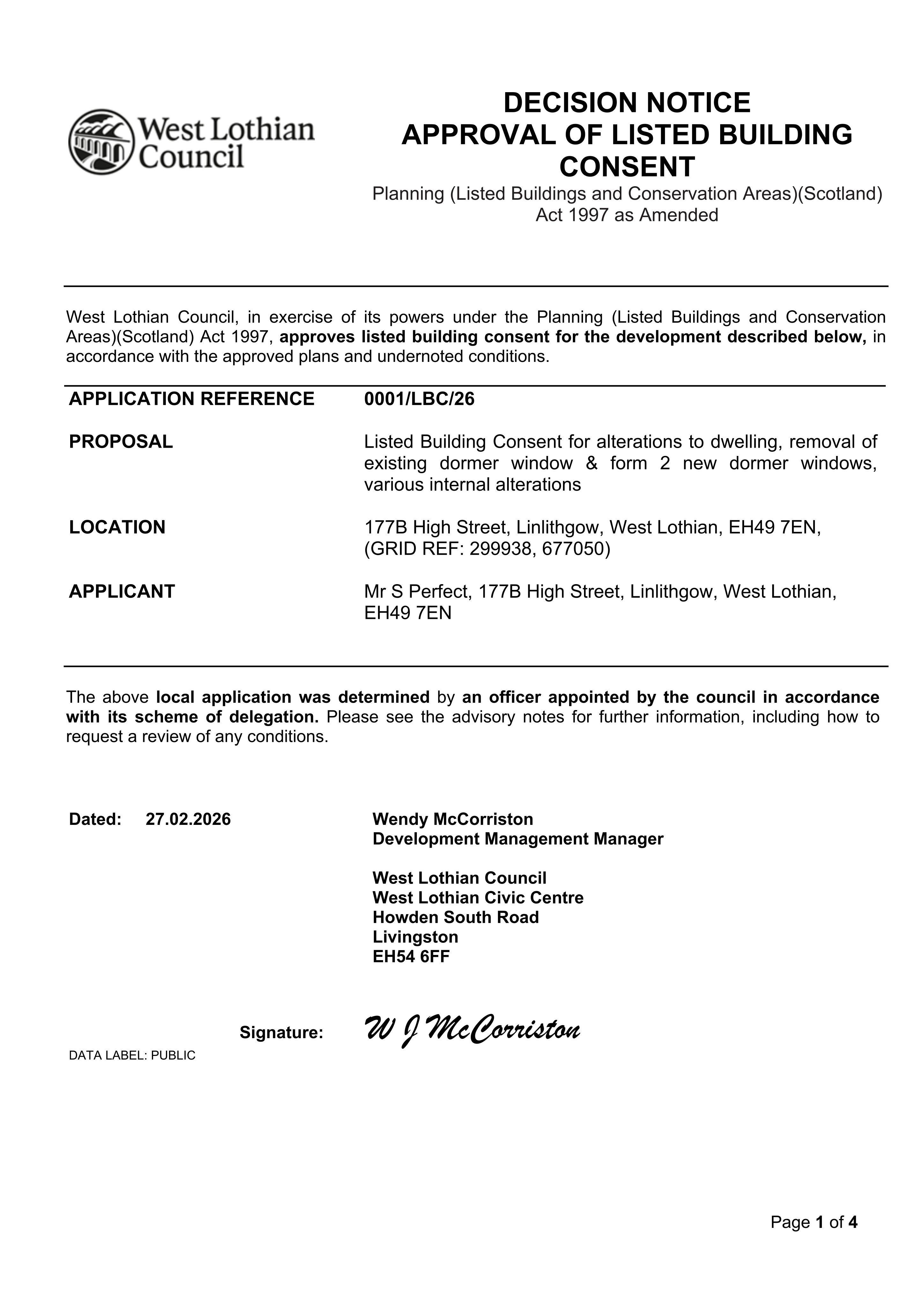 Planning document