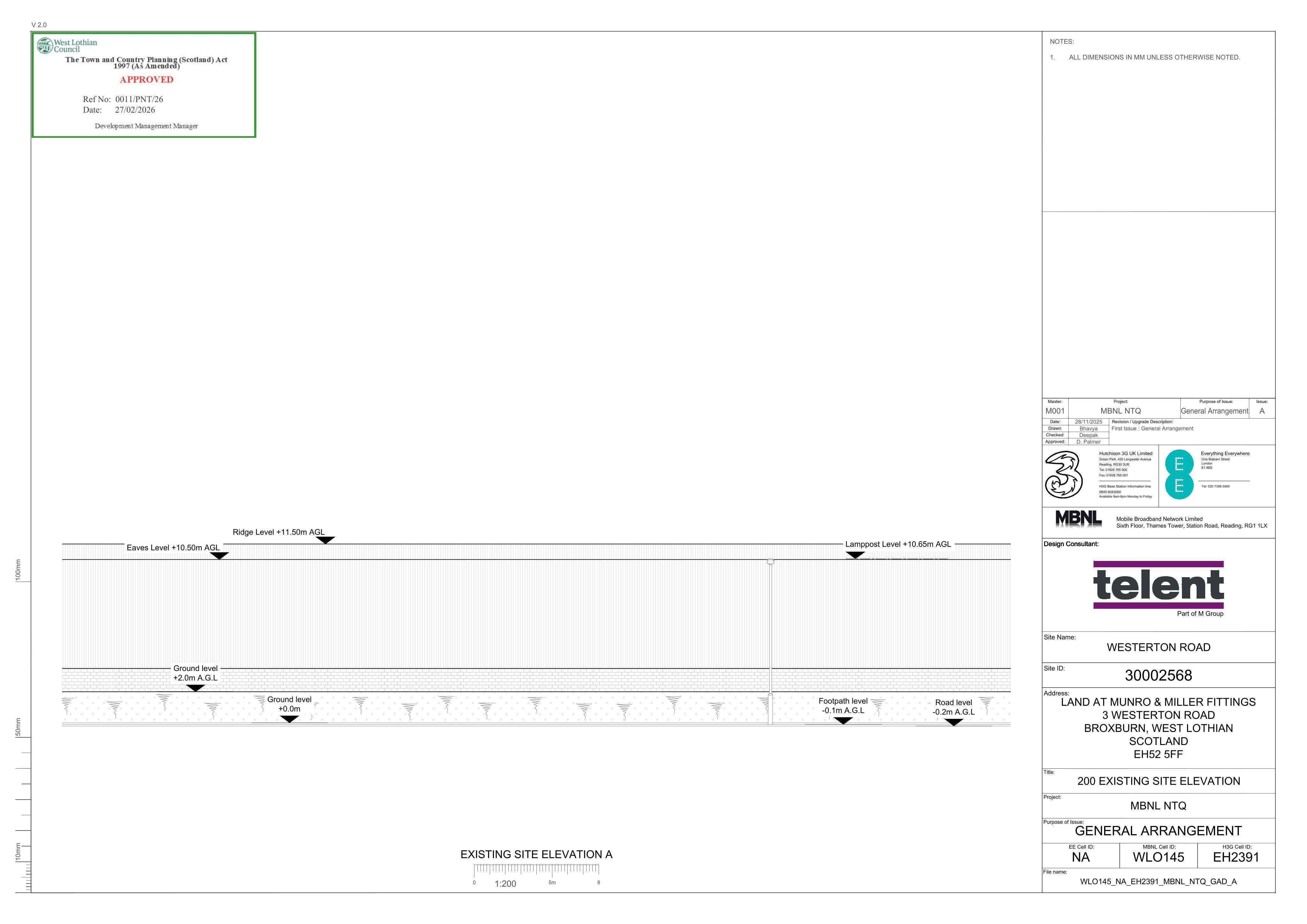 Planning document