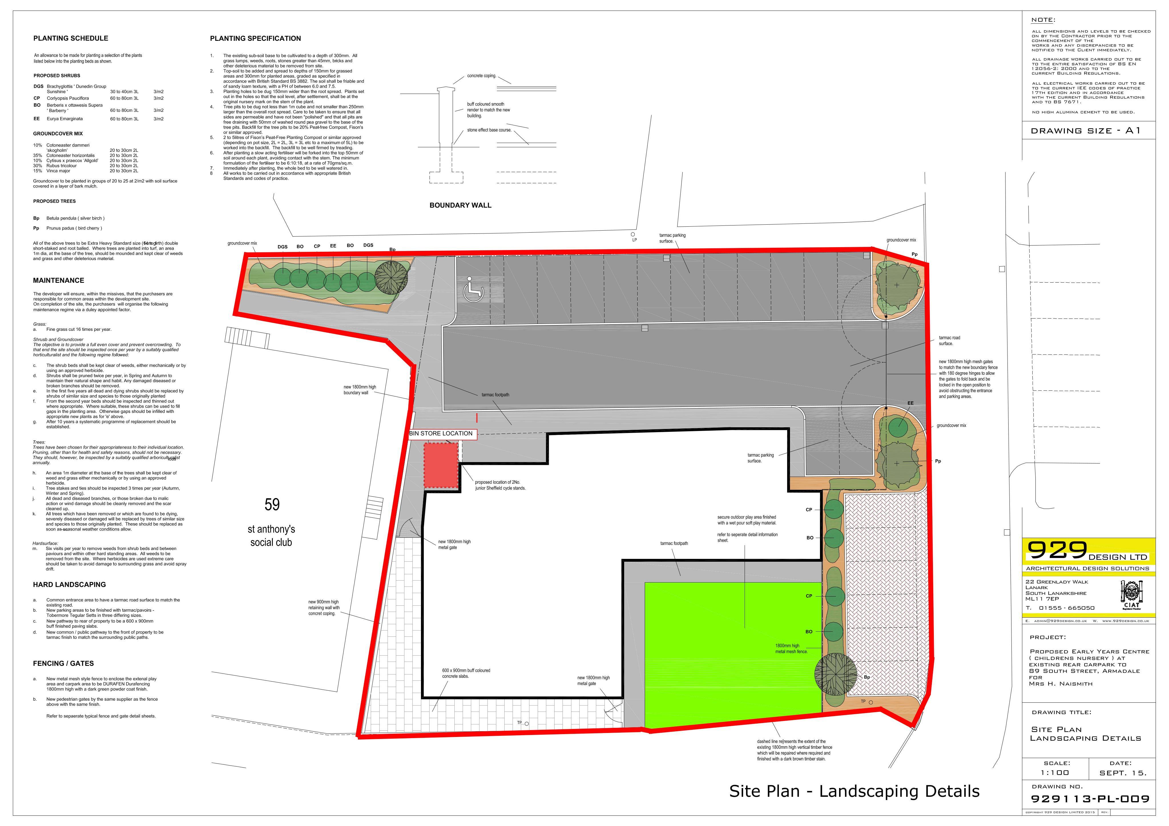 Planning document