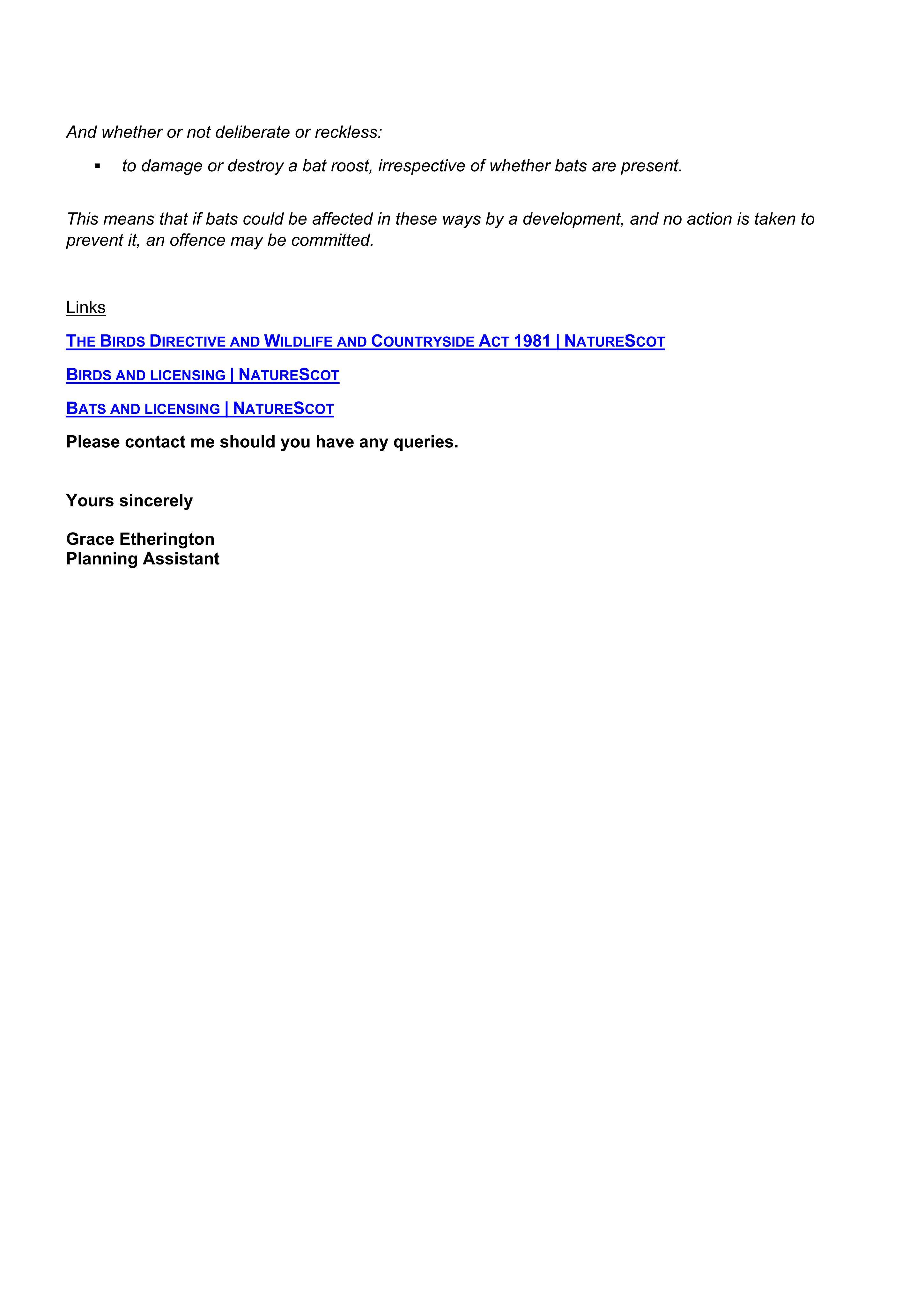 Planning document