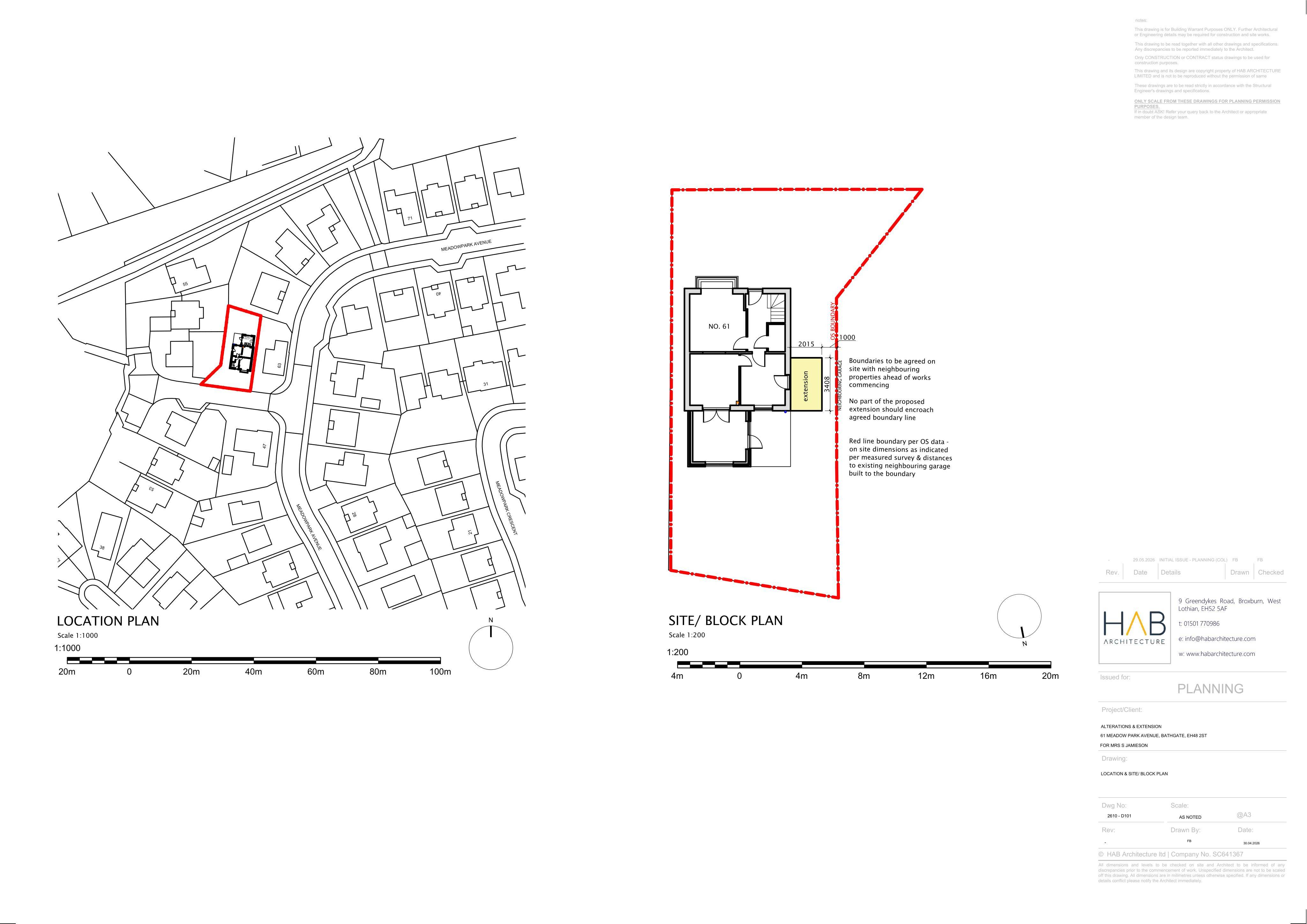Planning document