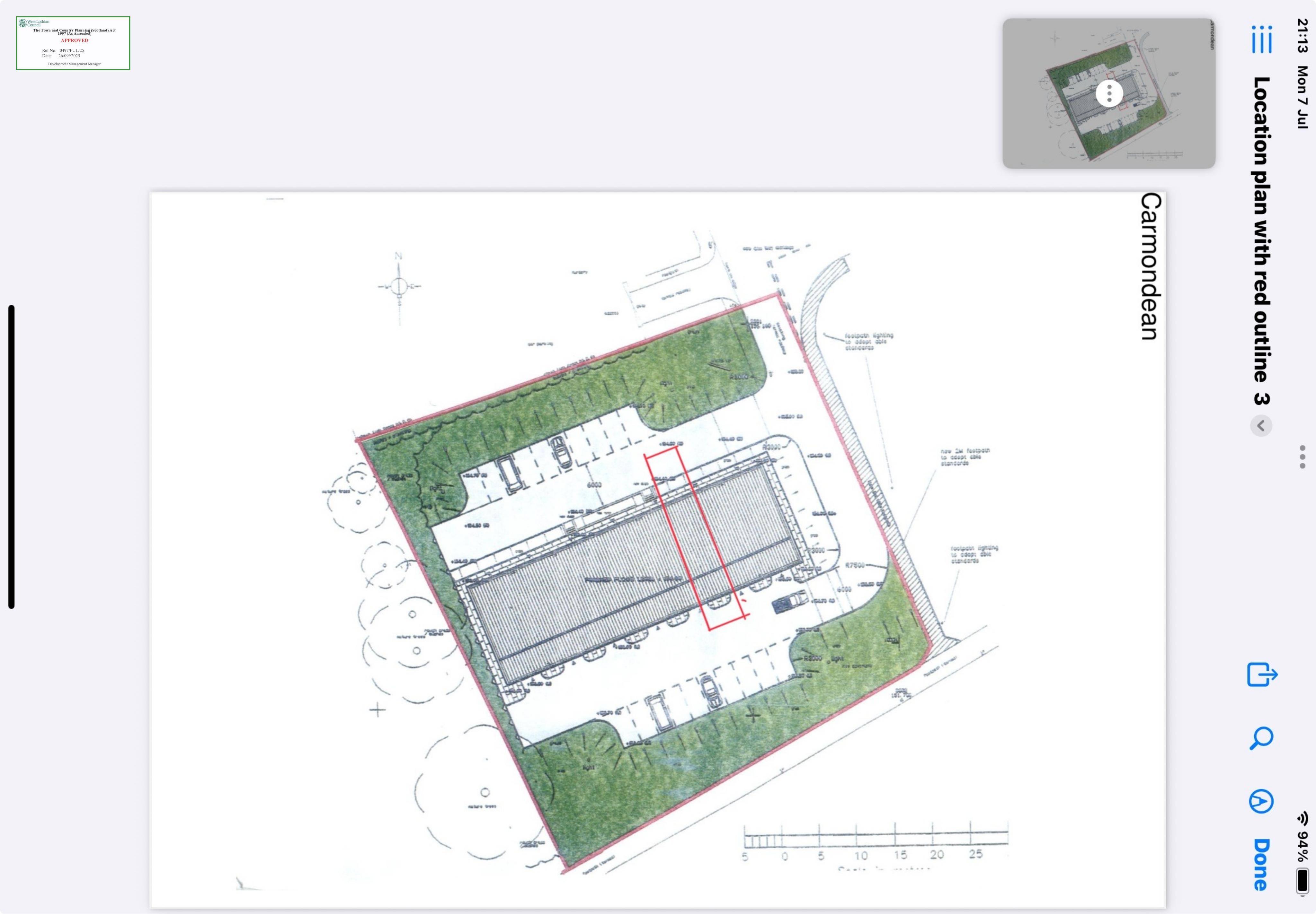 Planning document